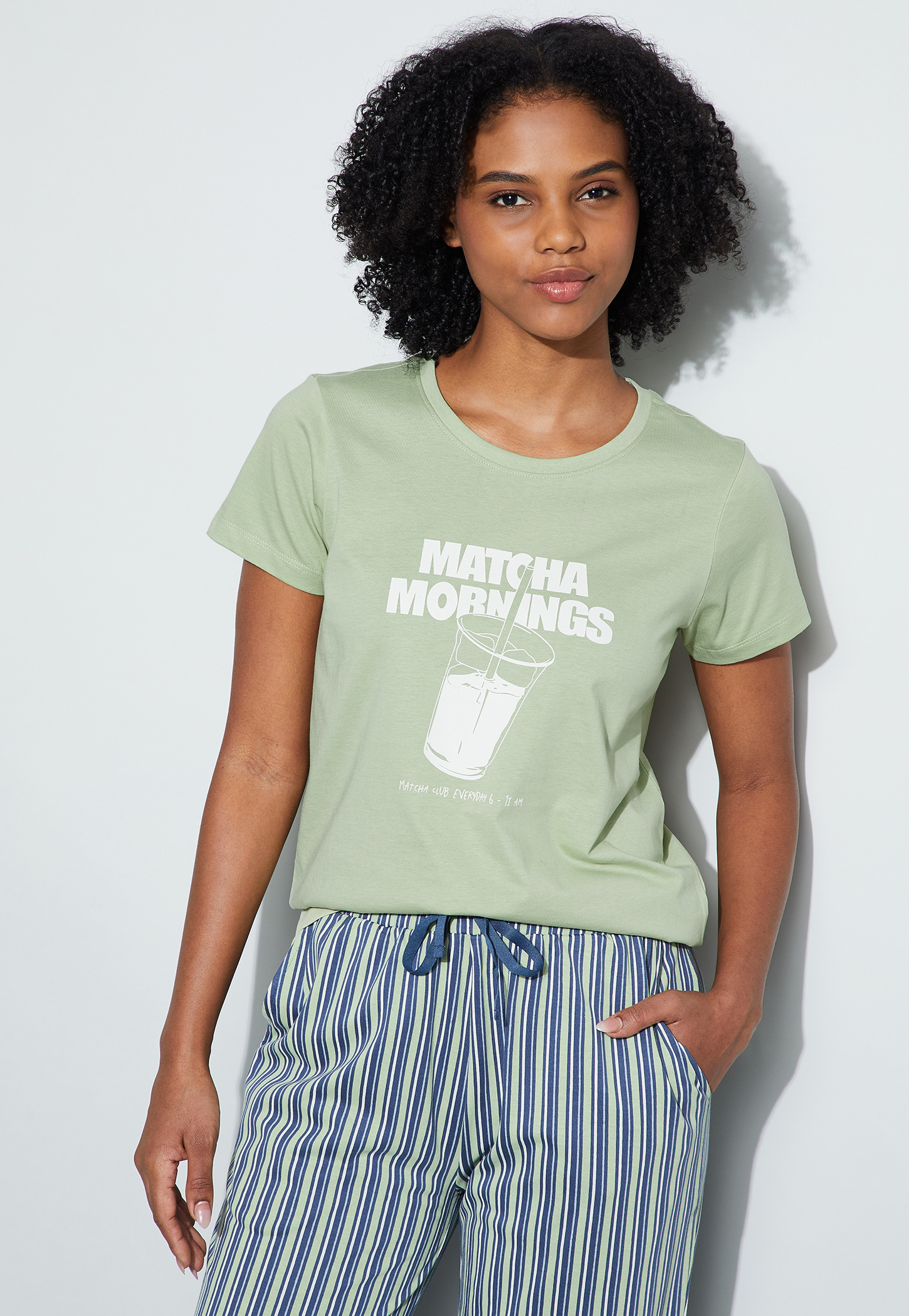 GINGER Matcha Mornings Lounge T-shirt-picture-46