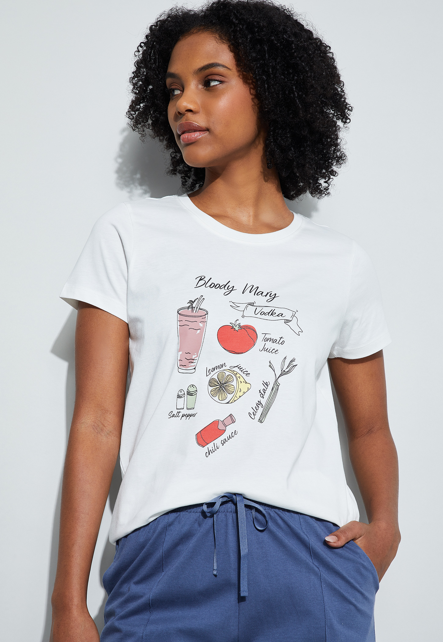 GINGER Printed Lounge T-shirt-picture-44