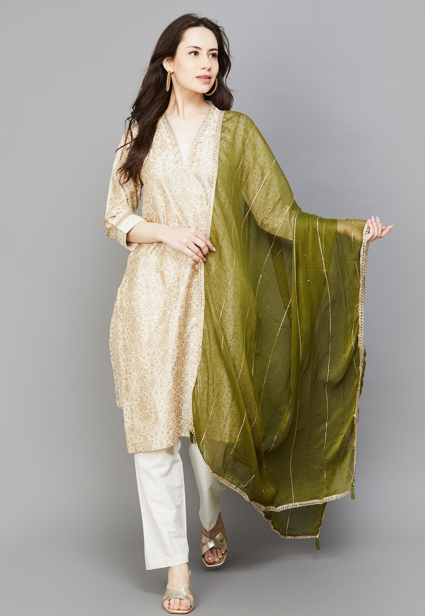 SPAN Embroidered Dupatta-image-28