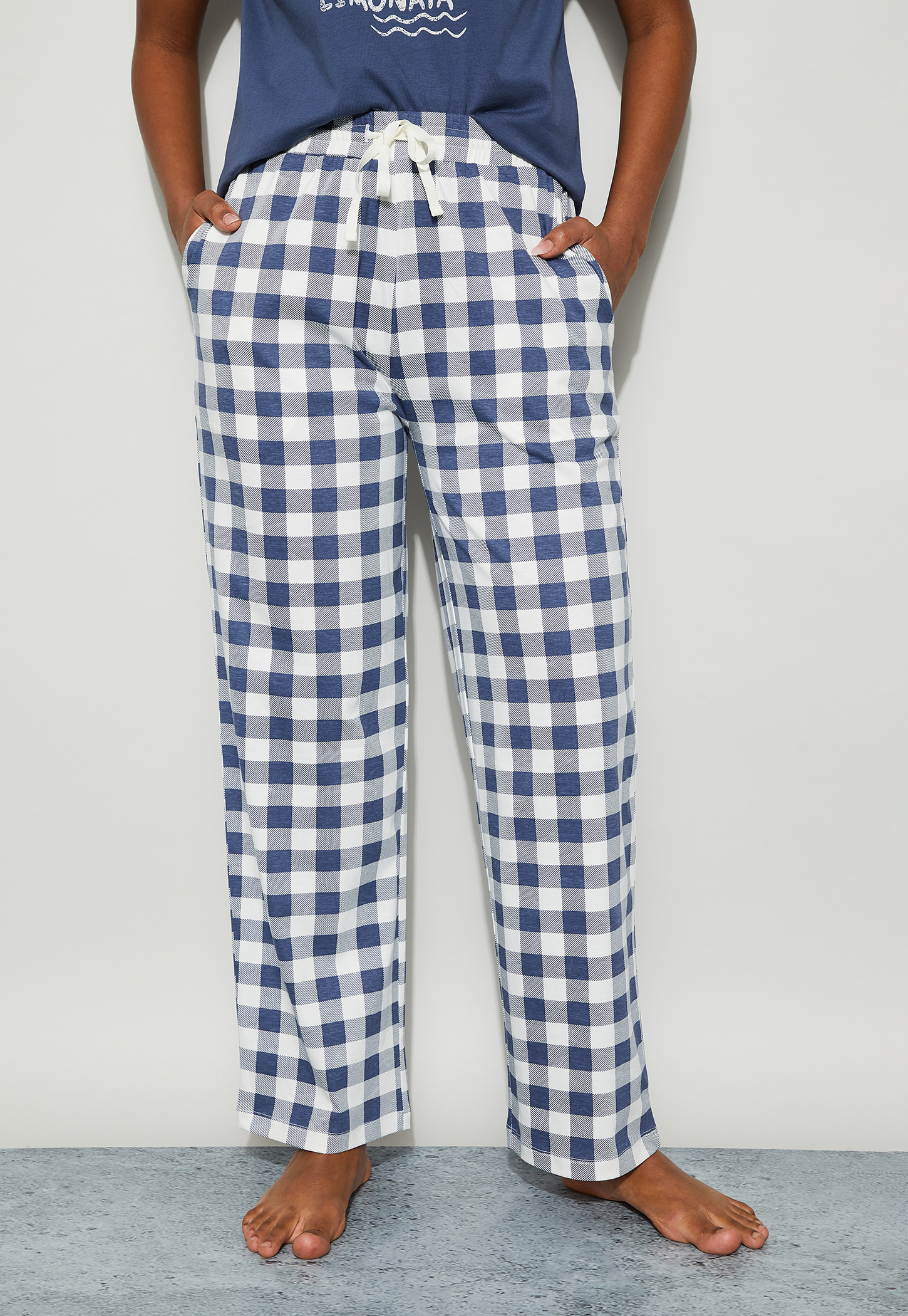 GINGER Checked Lounge Pants-picture-45