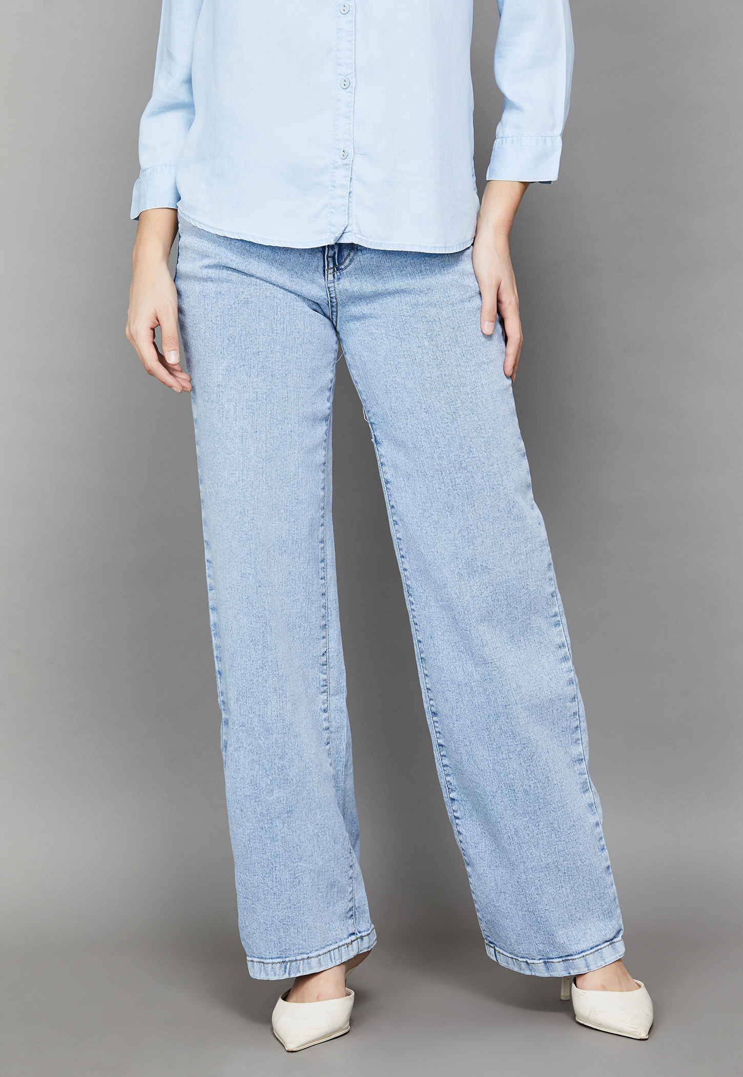KRAUS Solid Baggy Fit Jeans-picture-51