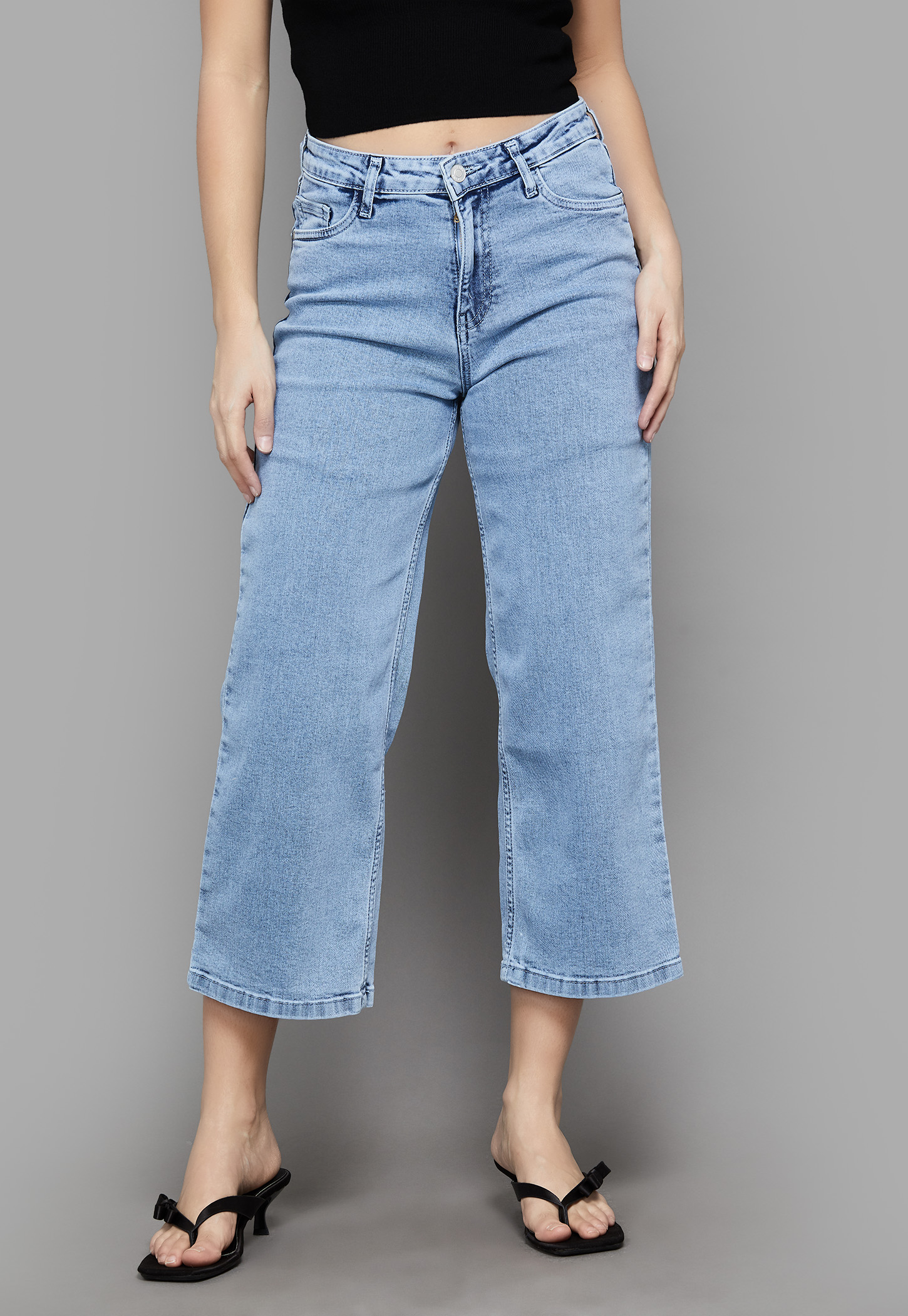 KRAUS High-Rise Culottes Jeans-picture-43