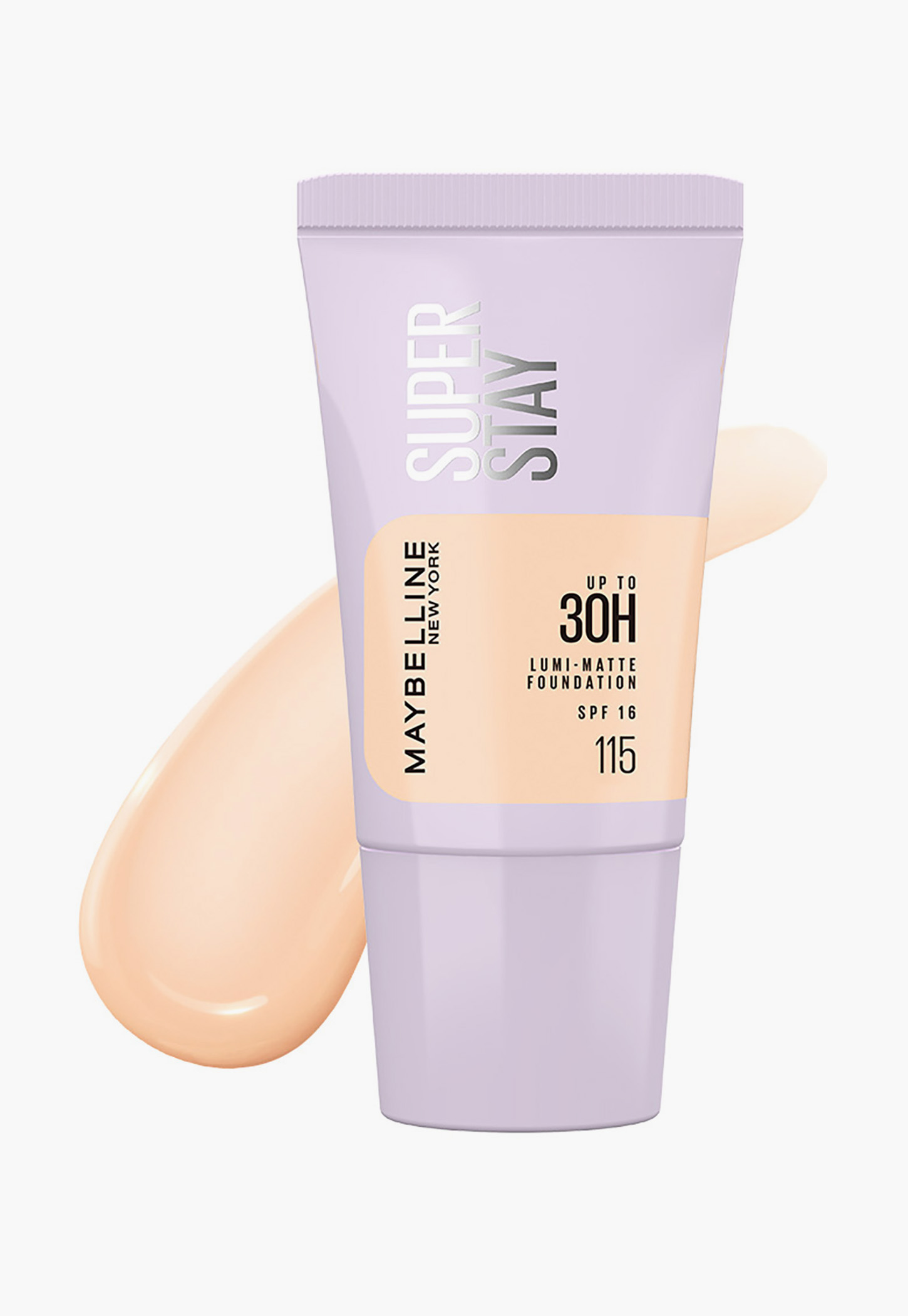 MAYBELLINE Super Stay Lumi-Matte Foundation - 115 - 18ml-picture-31