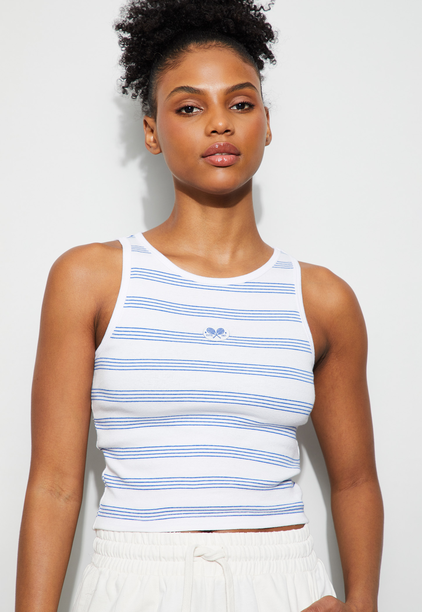 KAPPA Striped Sleeveless Tank-image-27