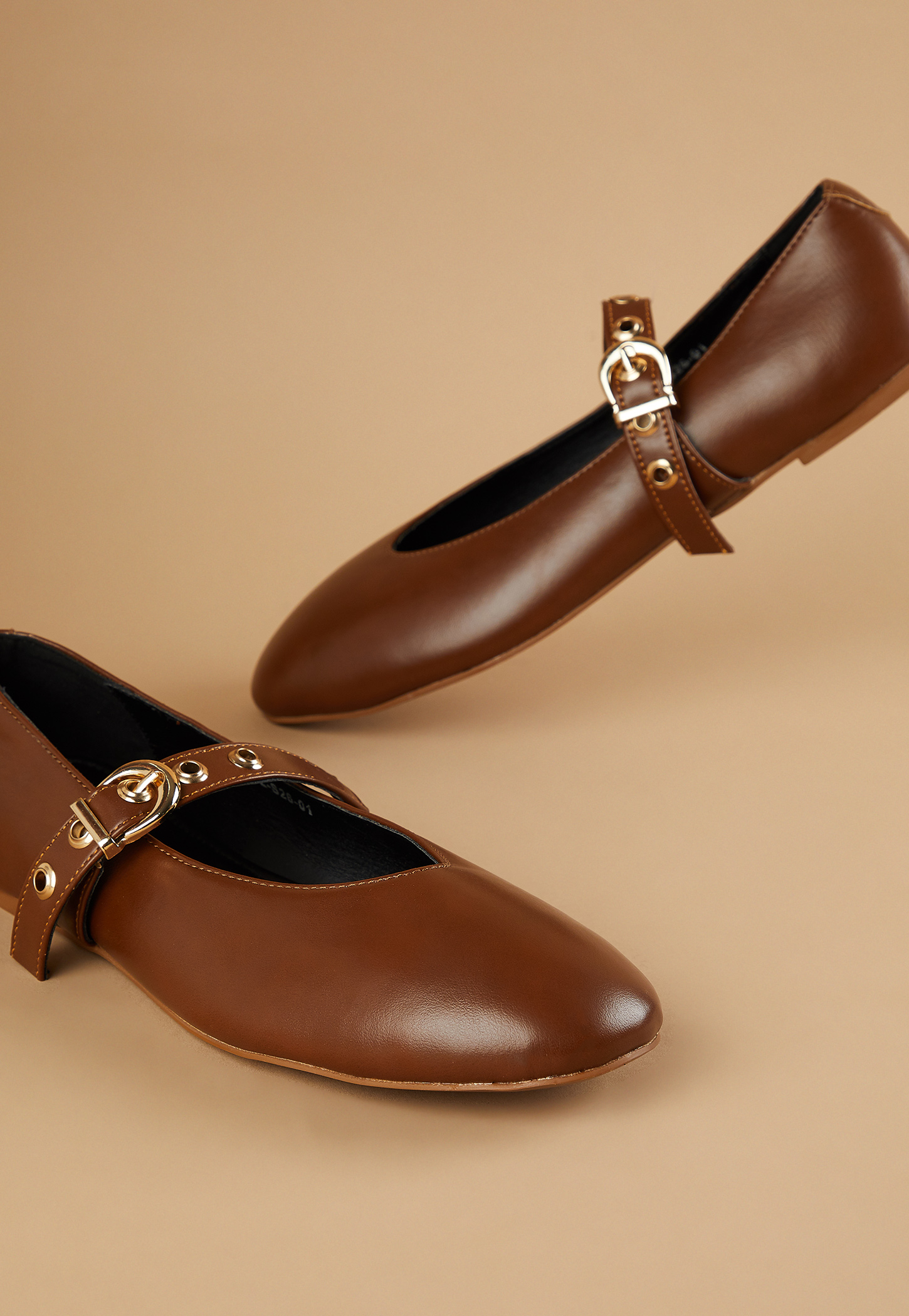 GINGER Solid Ballerinas-picture-48
