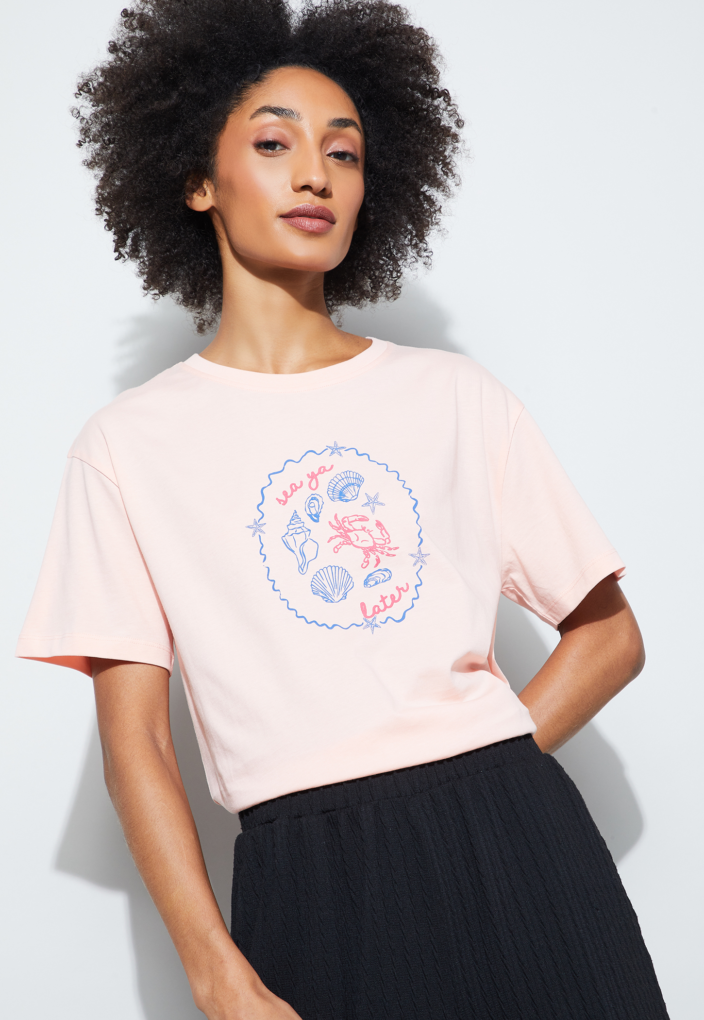FAME FOREVER Graphic Print T-shirt-picture-37