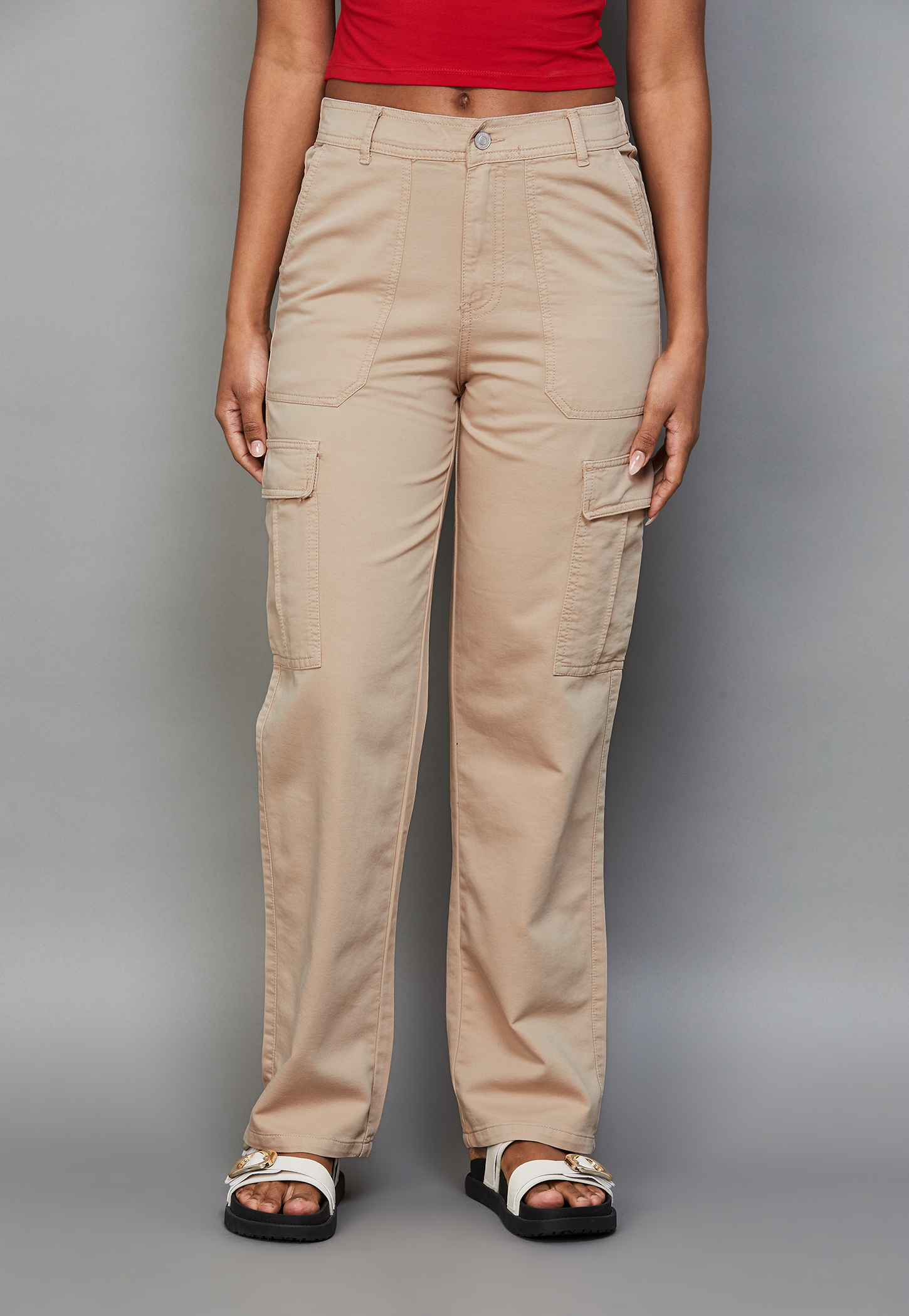 KRAUS Solid Regular Fit Cargos-picture-11