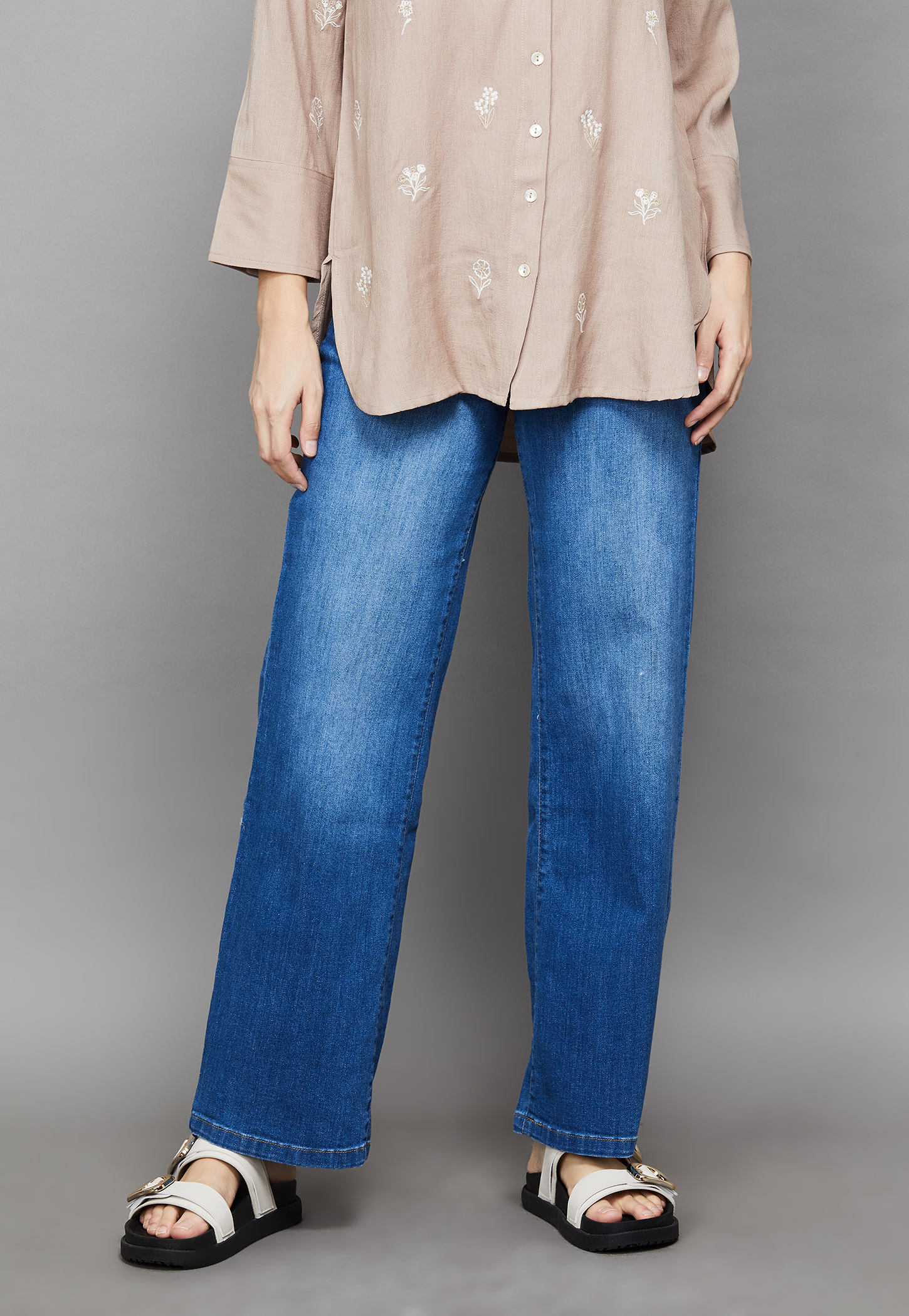 KRAUS Washed Straight Fit Jeans-picture-37