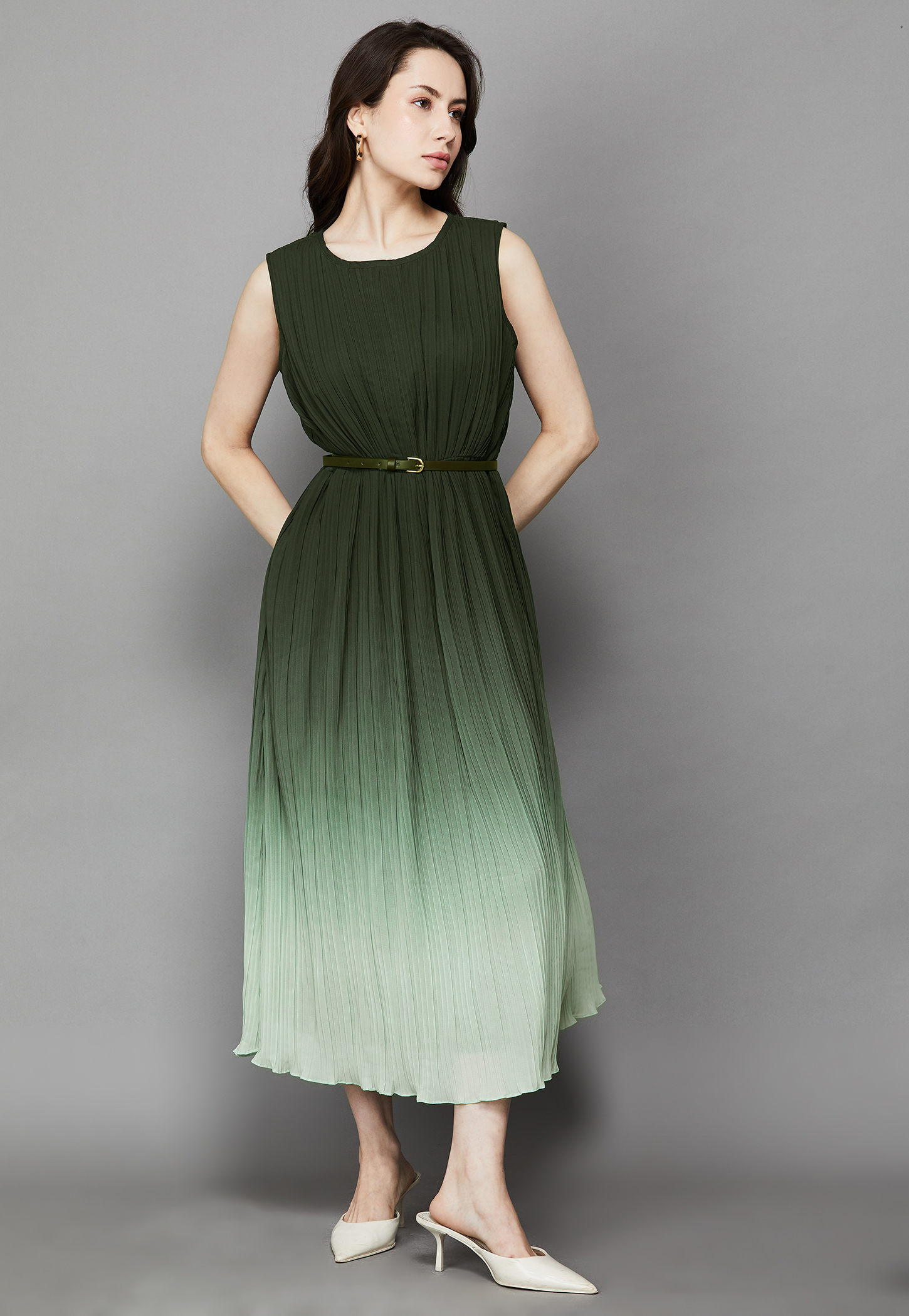 AND Pleated Midi Dress-picture-15