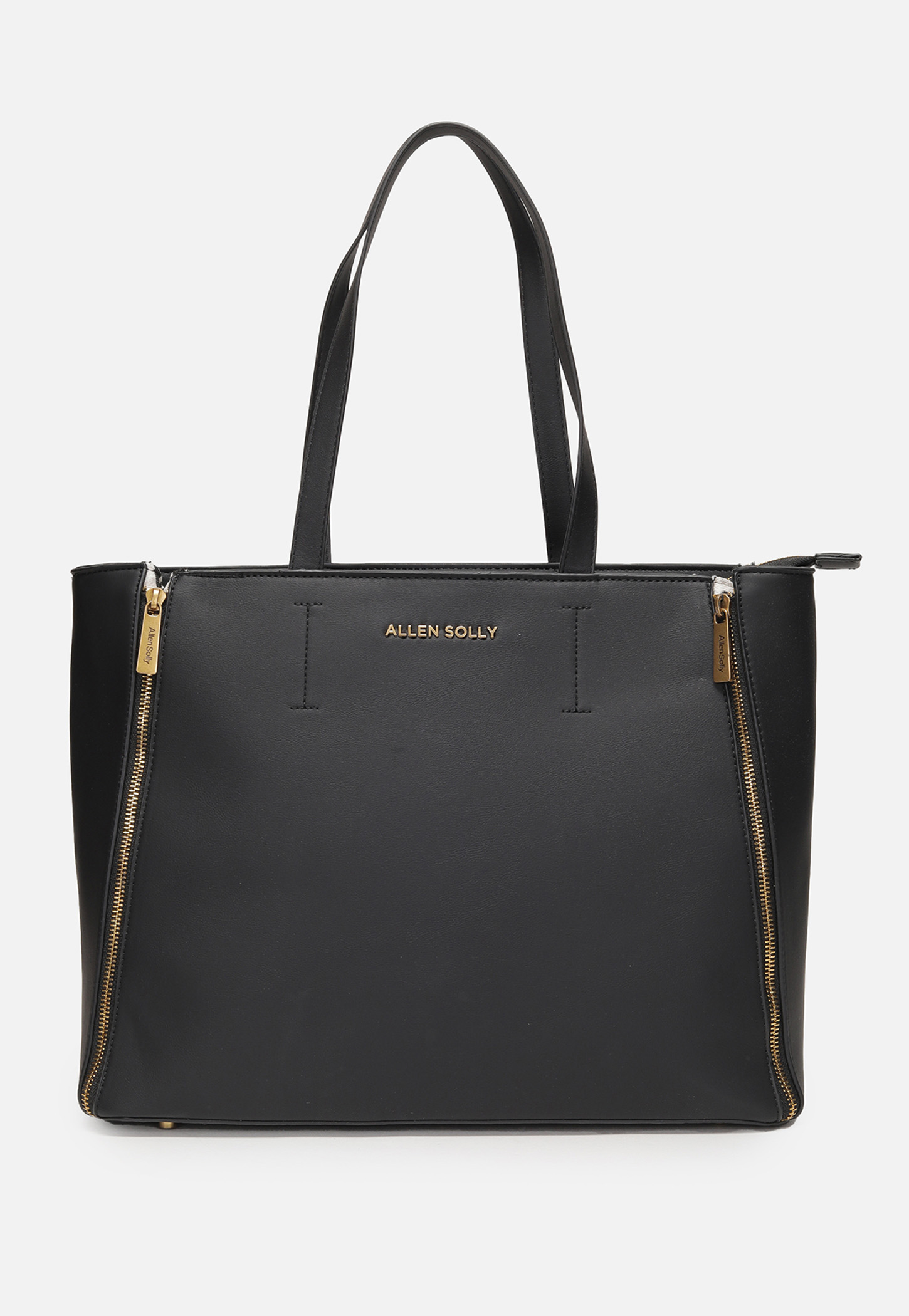 ALLEN SOLLY Solid Laptop Bag