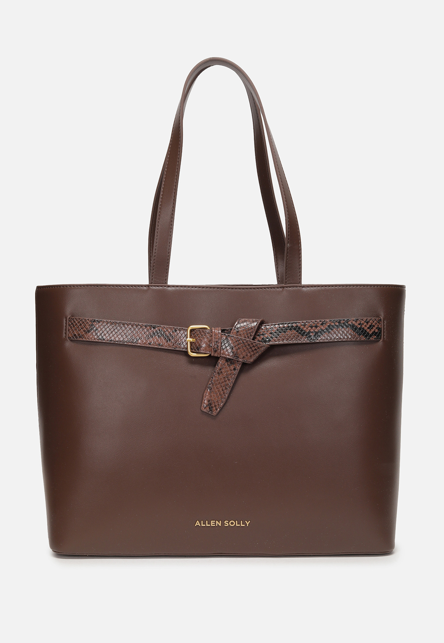 ALLEN SOLLY Solid Laptop Bag