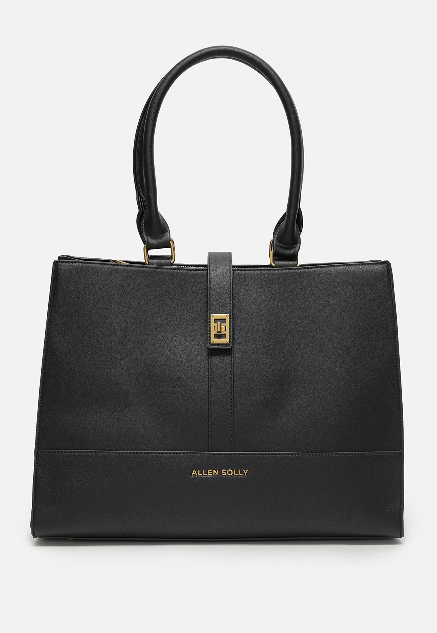 ALLEN SOLLY Solid Laptop Bag