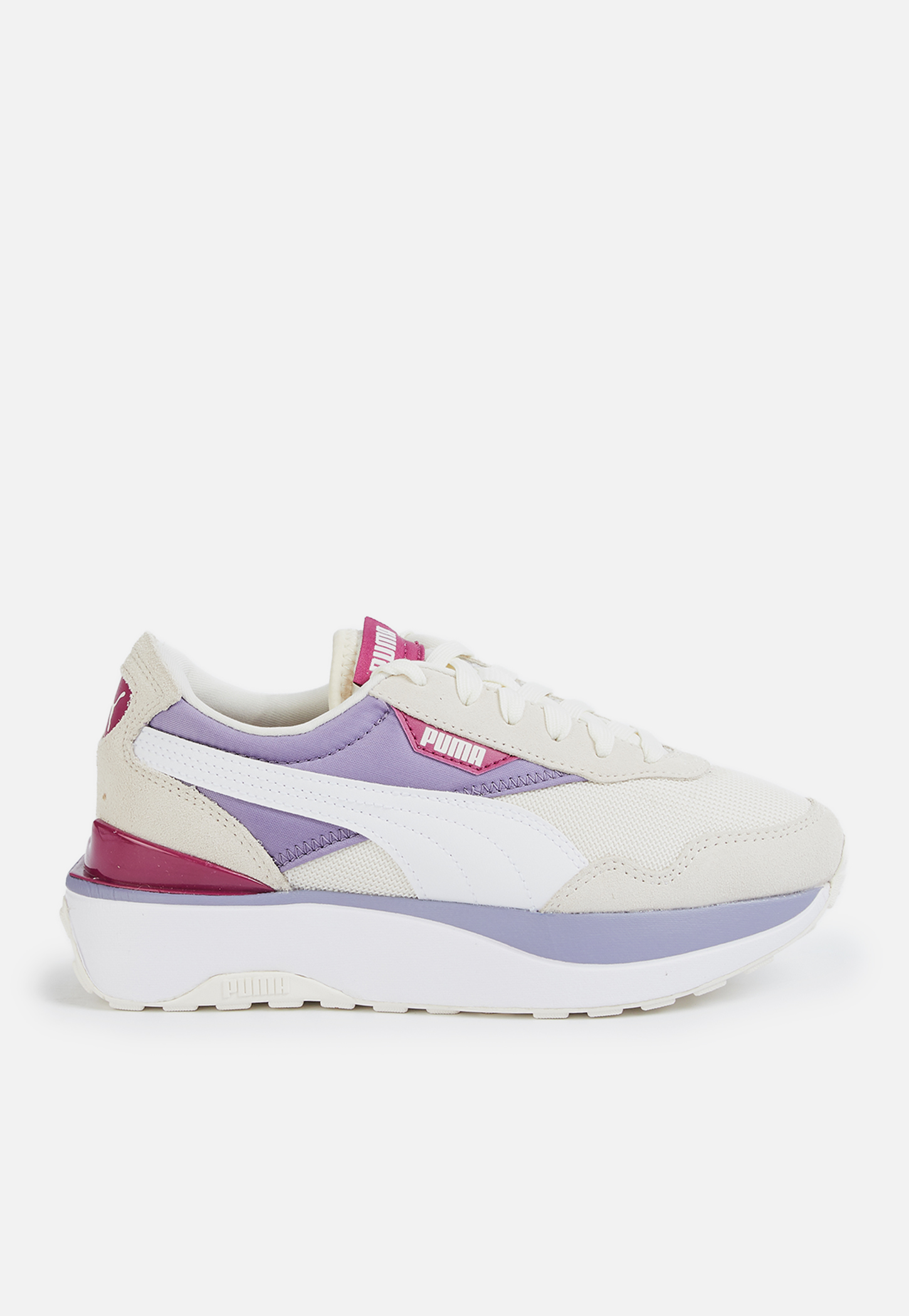PUMA WHITE Cruise Rider Silk Road Sneakers-picture-12