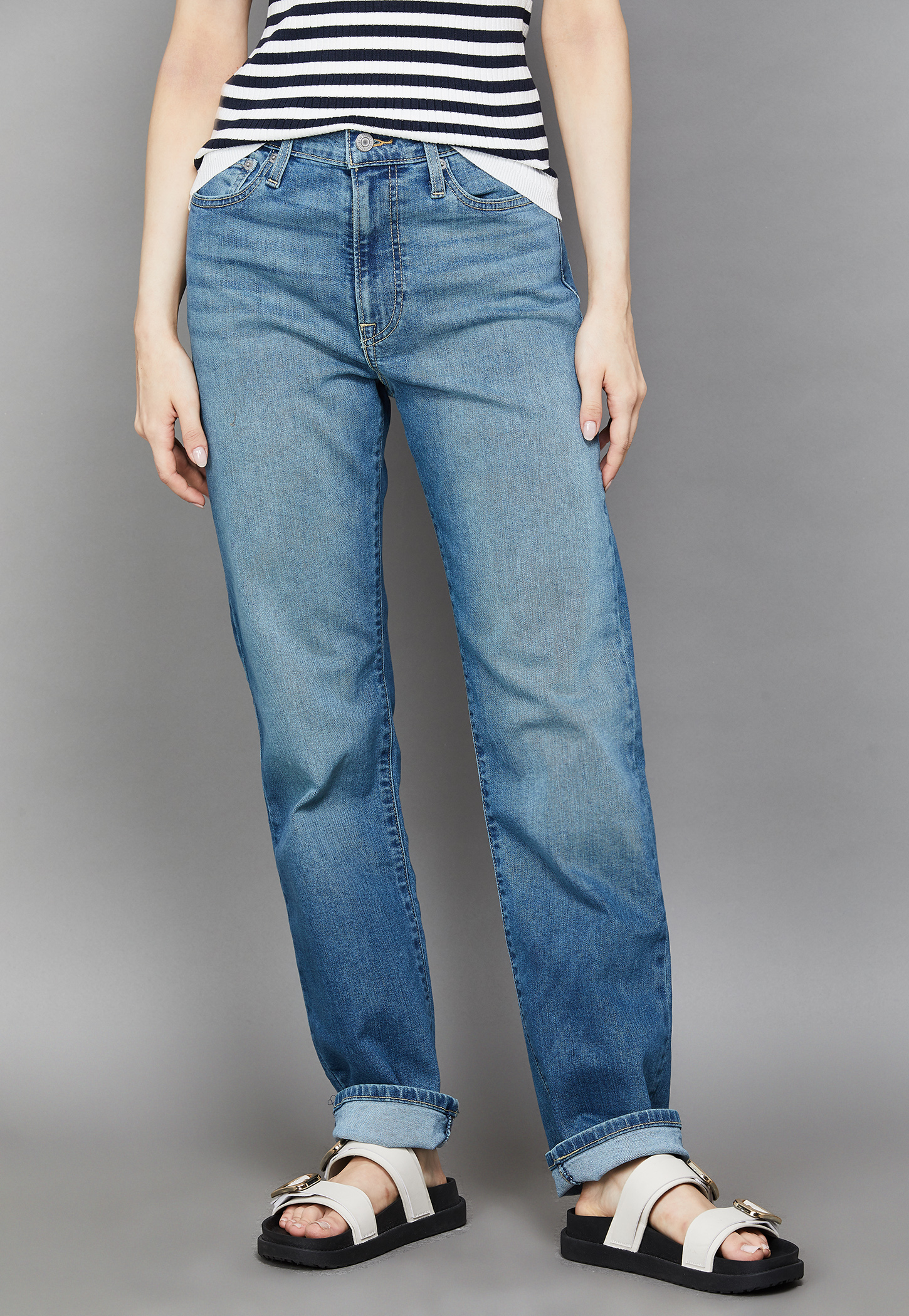 LEVI'S Washed Skinny Fit Jeans-image-20