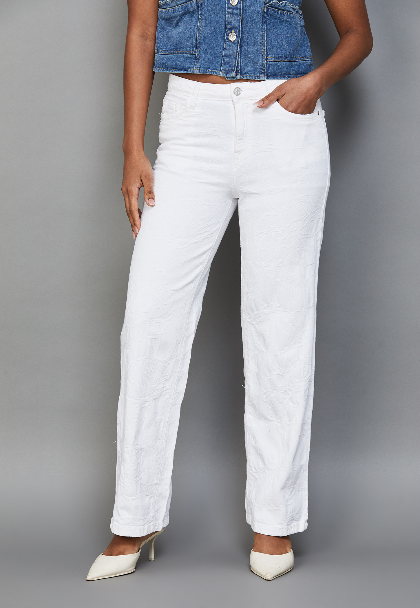KRAUS Solid Straight Fit Jeans-picture-32