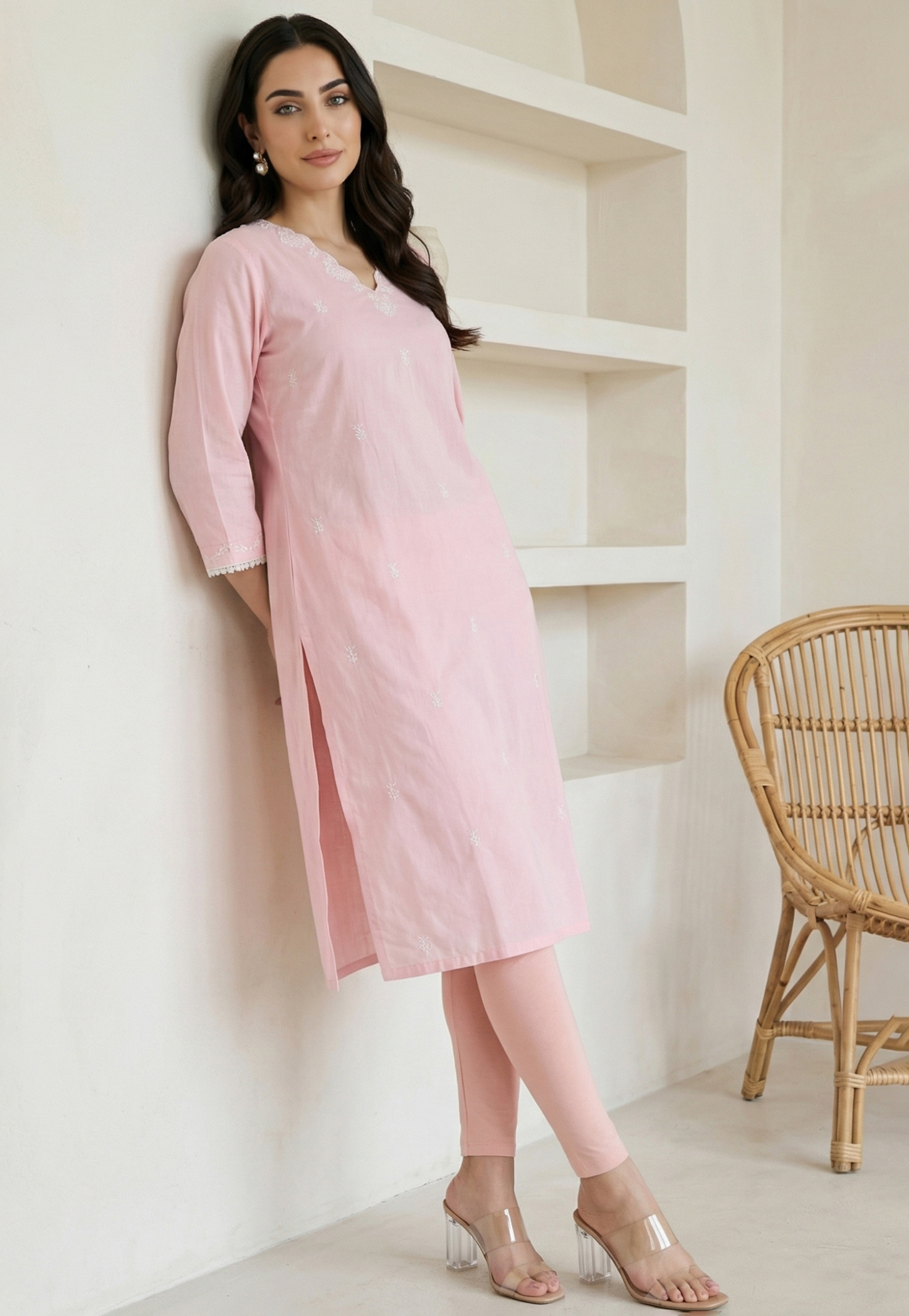 W Embroidered Straight Kurta-picture-11
