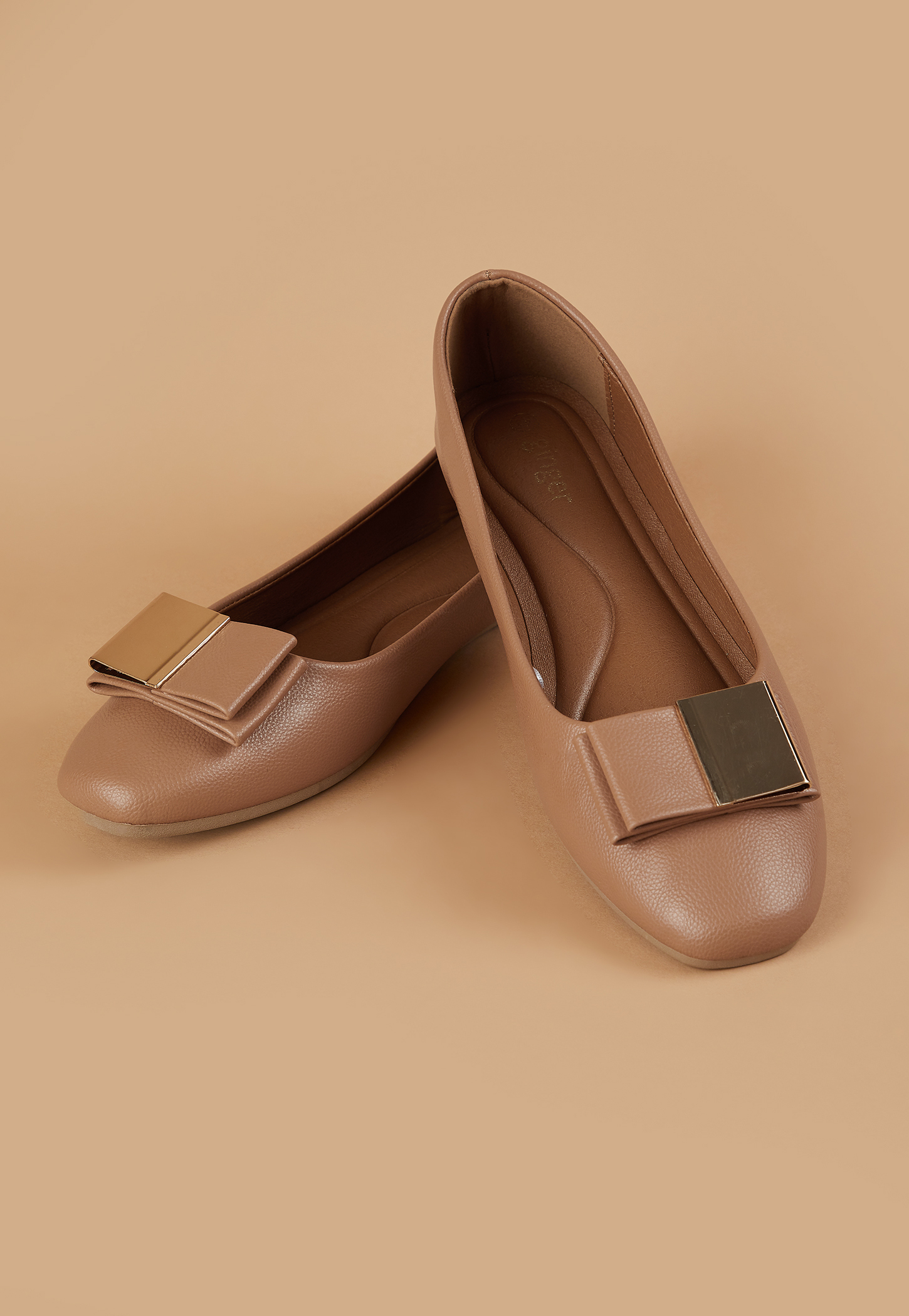 GINGER Solid Ballerinas-picture-28