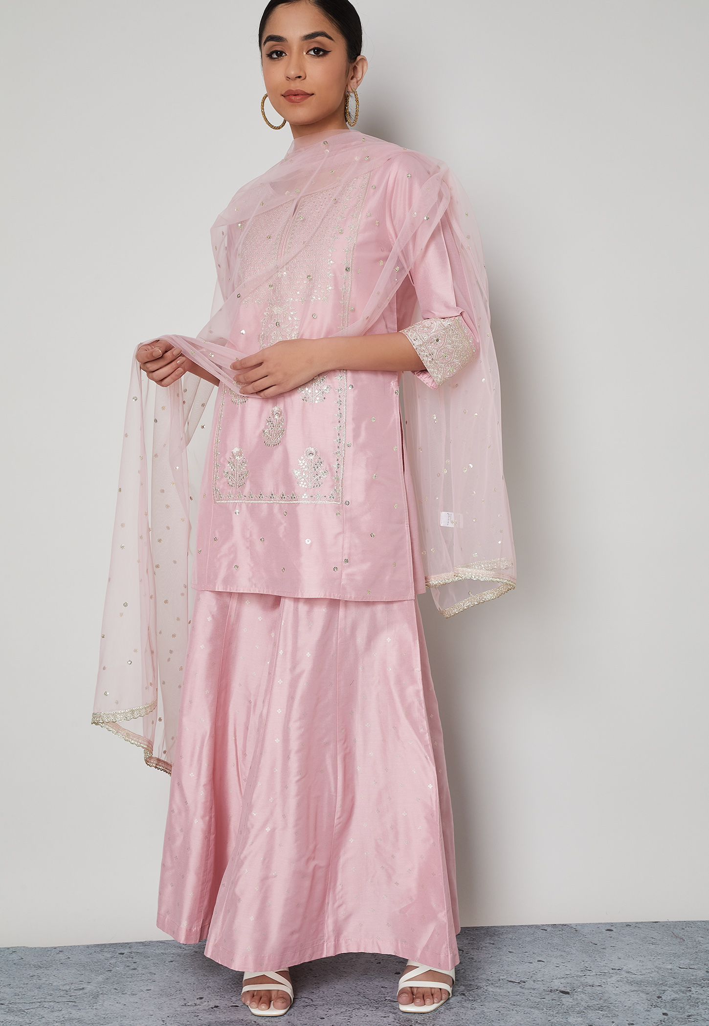 MELANGE Embellished Dupatta-picture-32