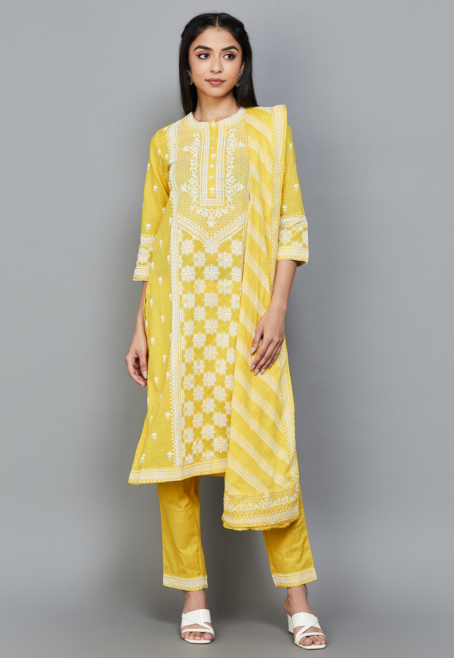 BIBA Printed Straight Kurta Set-picture-14