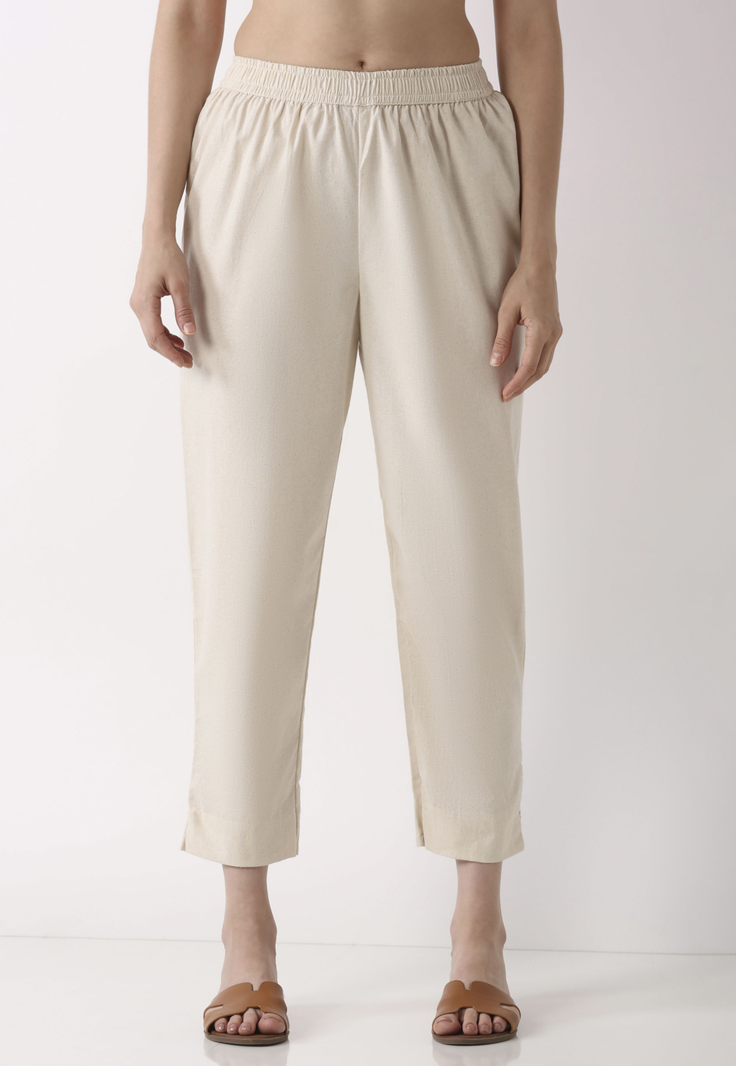 BIBA Solid Straight Pants-picture-24