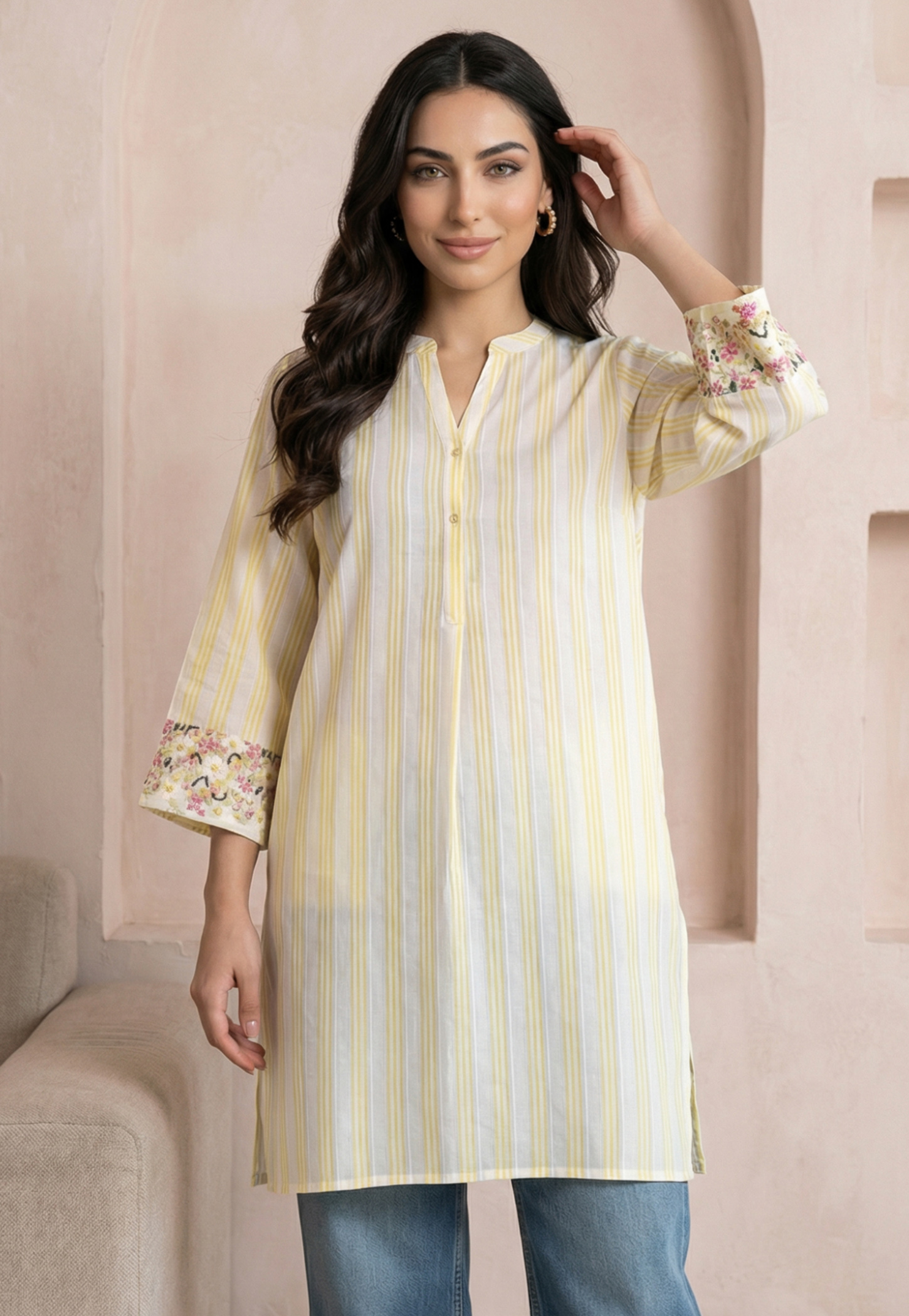 W Striped Kurti-picture-25