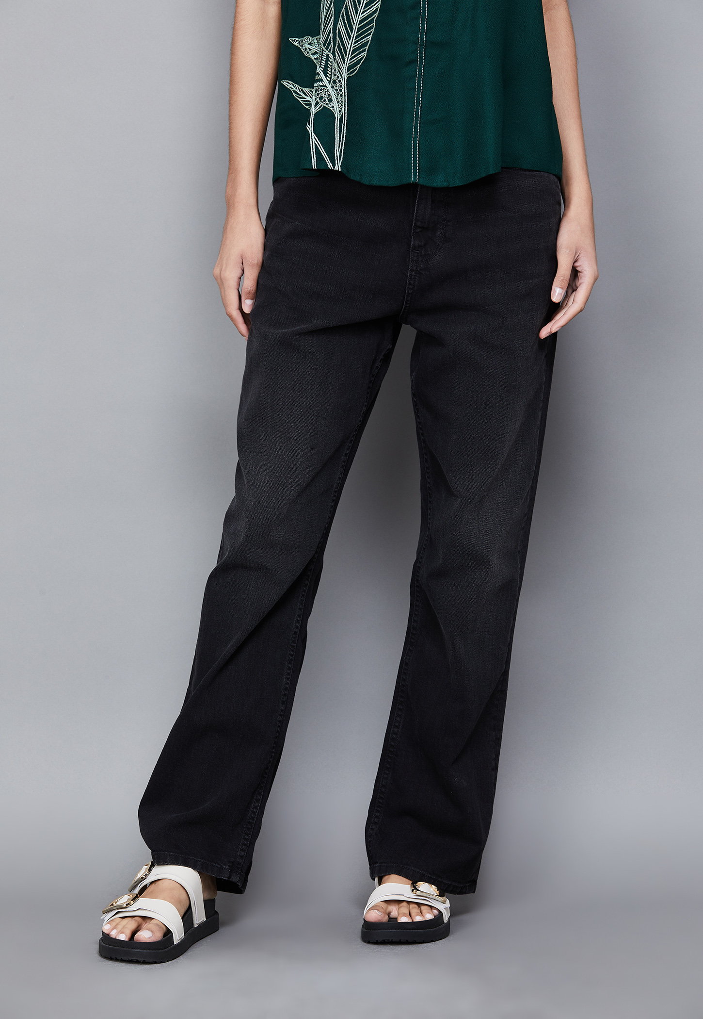 ONLY Washed Straight Fit Jeans-picture-22