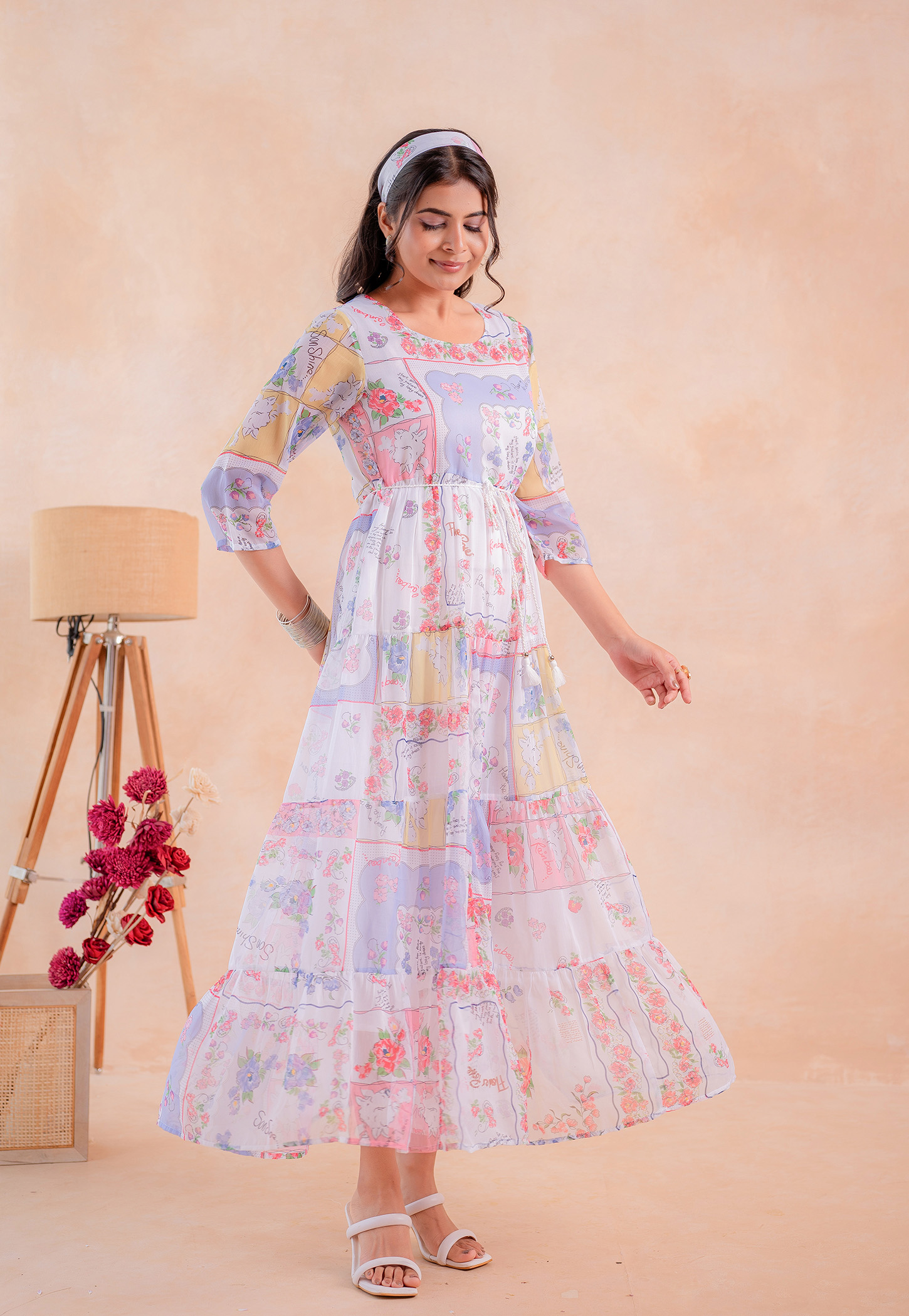 JUNIPER Floral Print Maxi Dress-picture-30