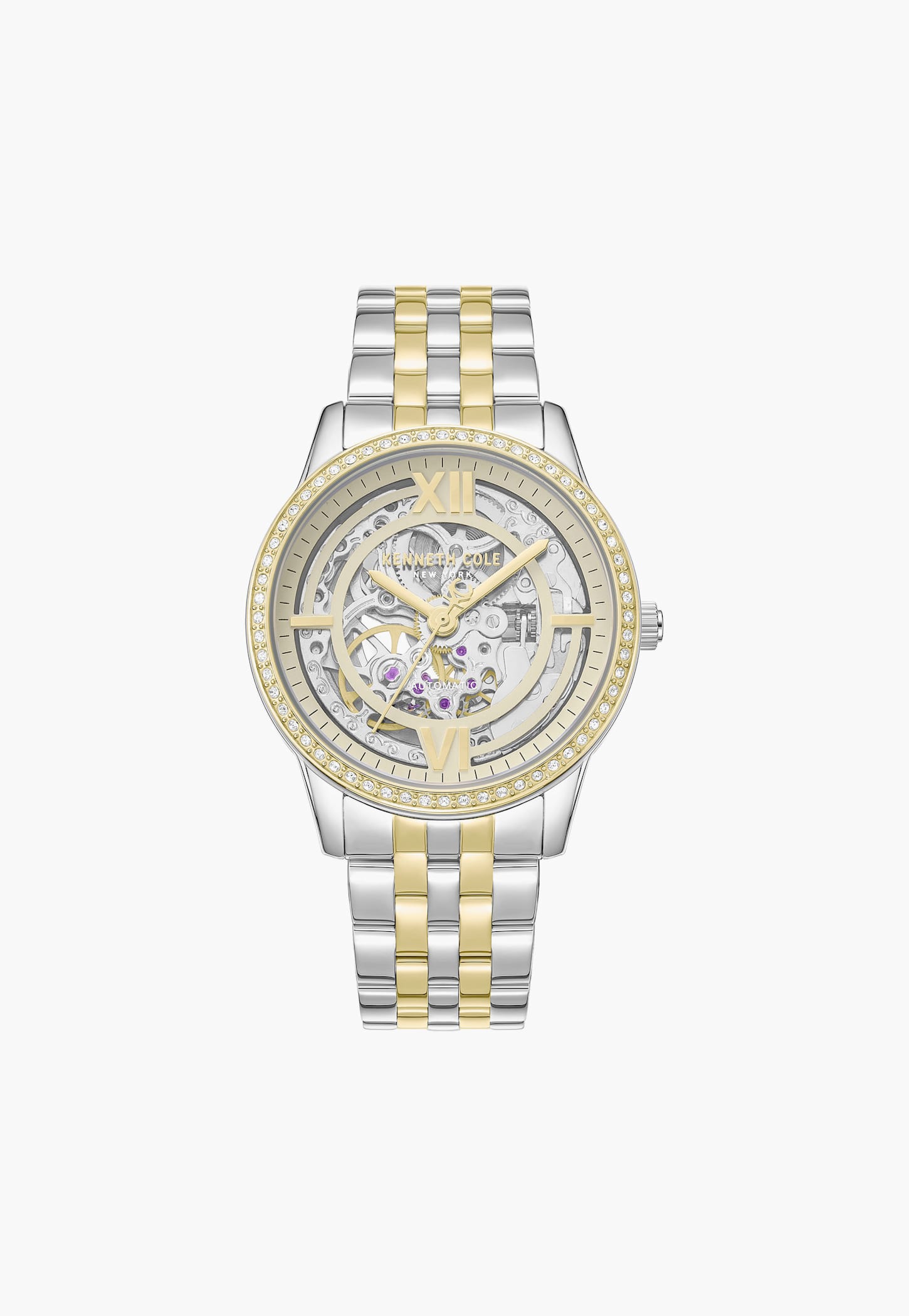 KENNETH COLE Glenmore Skeleton Automatic Watch - KCWLY0101202LDW-image-37