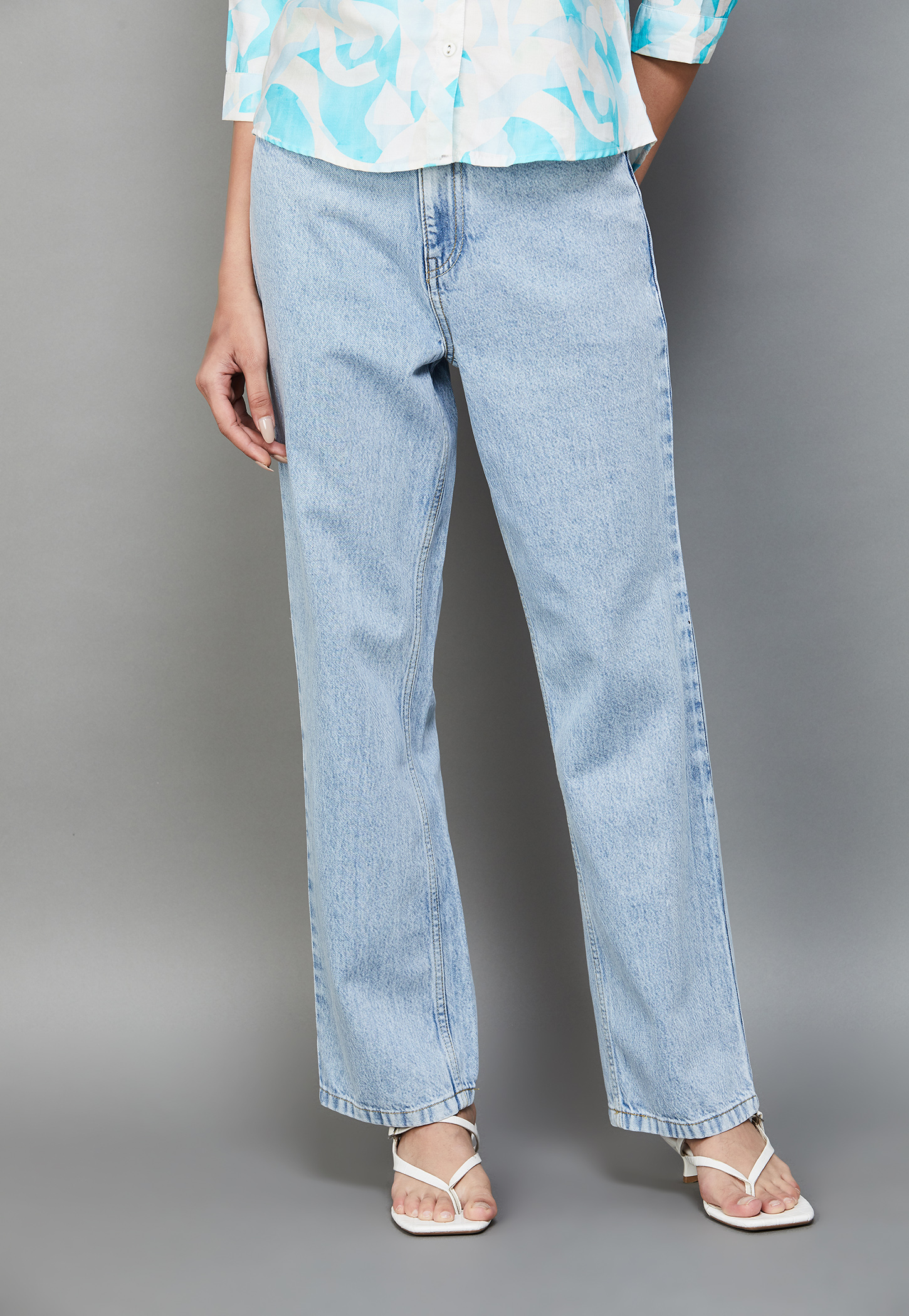 KRAUS Solid Straight Fit Jeans-picture-12