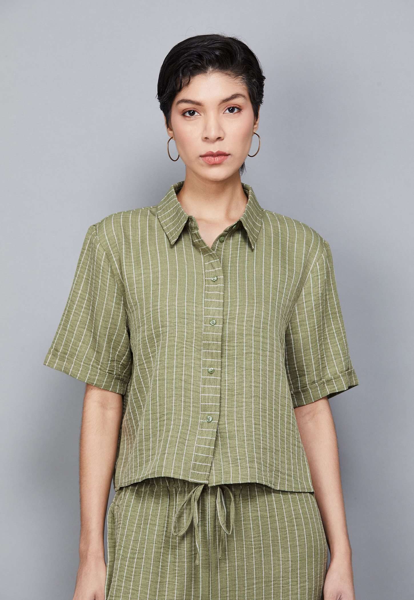 ONLY Striped Regular Shirt-picture-30