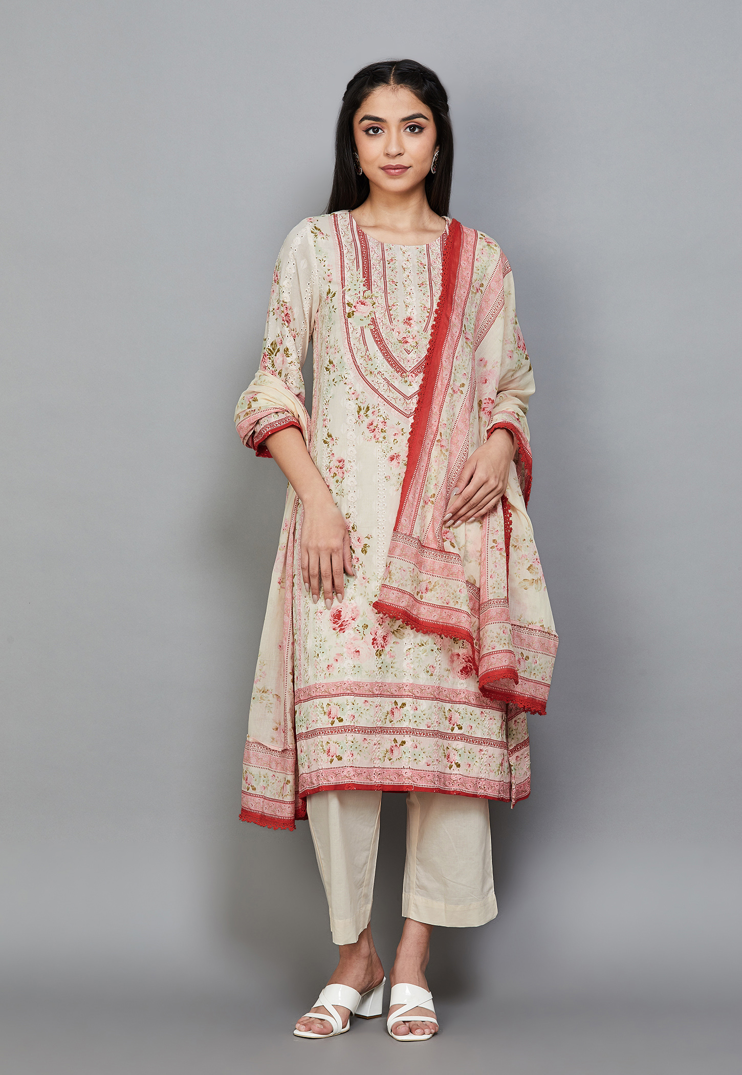 BIBA Printed Straight Kurta Set-picture-55