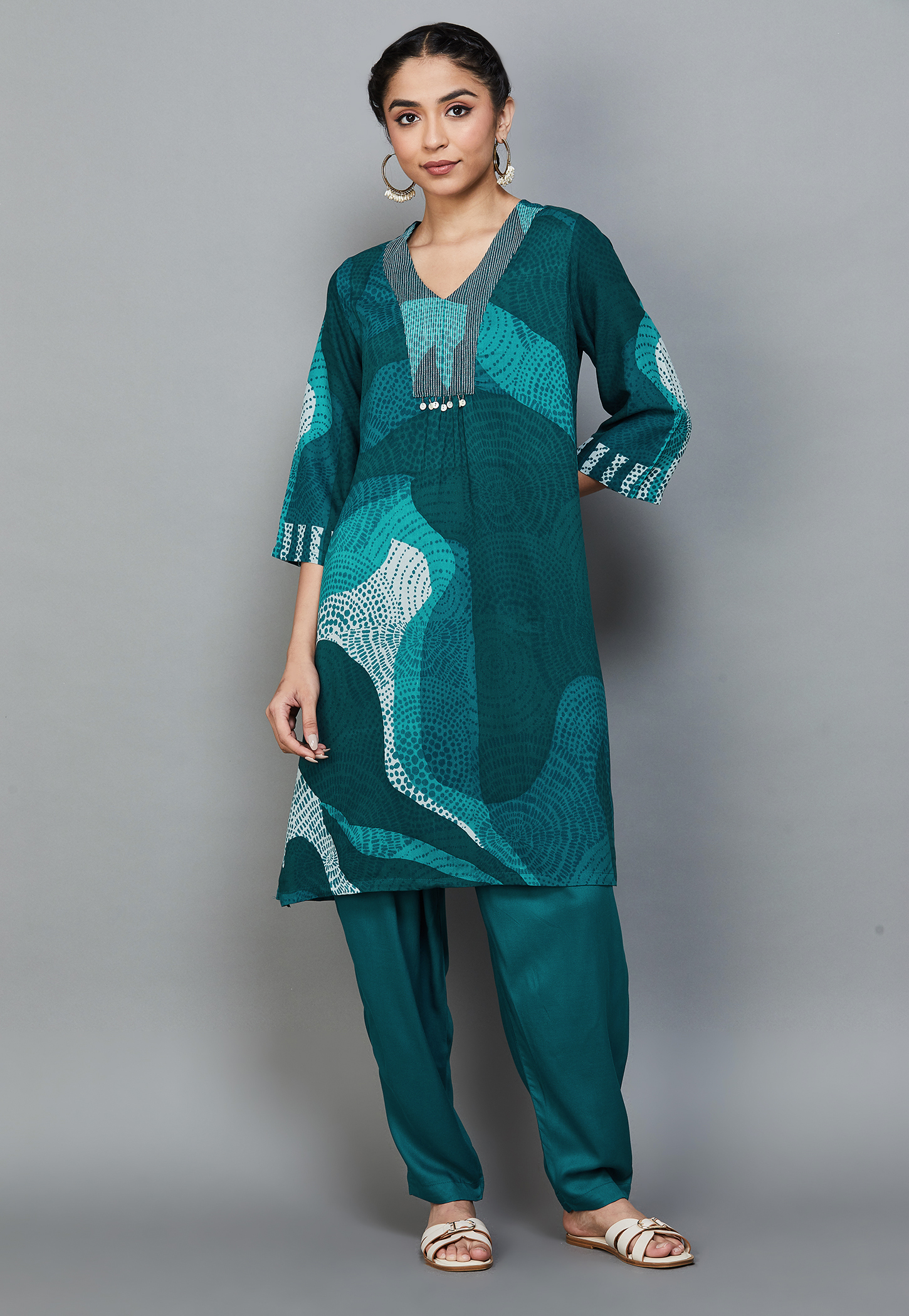 BIBA Printed Kurta Set-picture-17