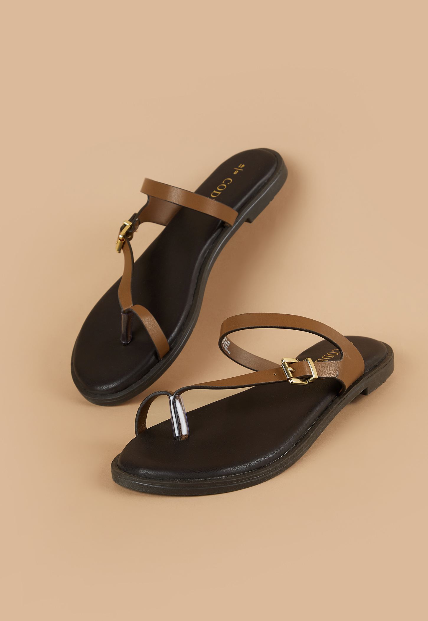 CODE Solid Flats Sandals-picture-36