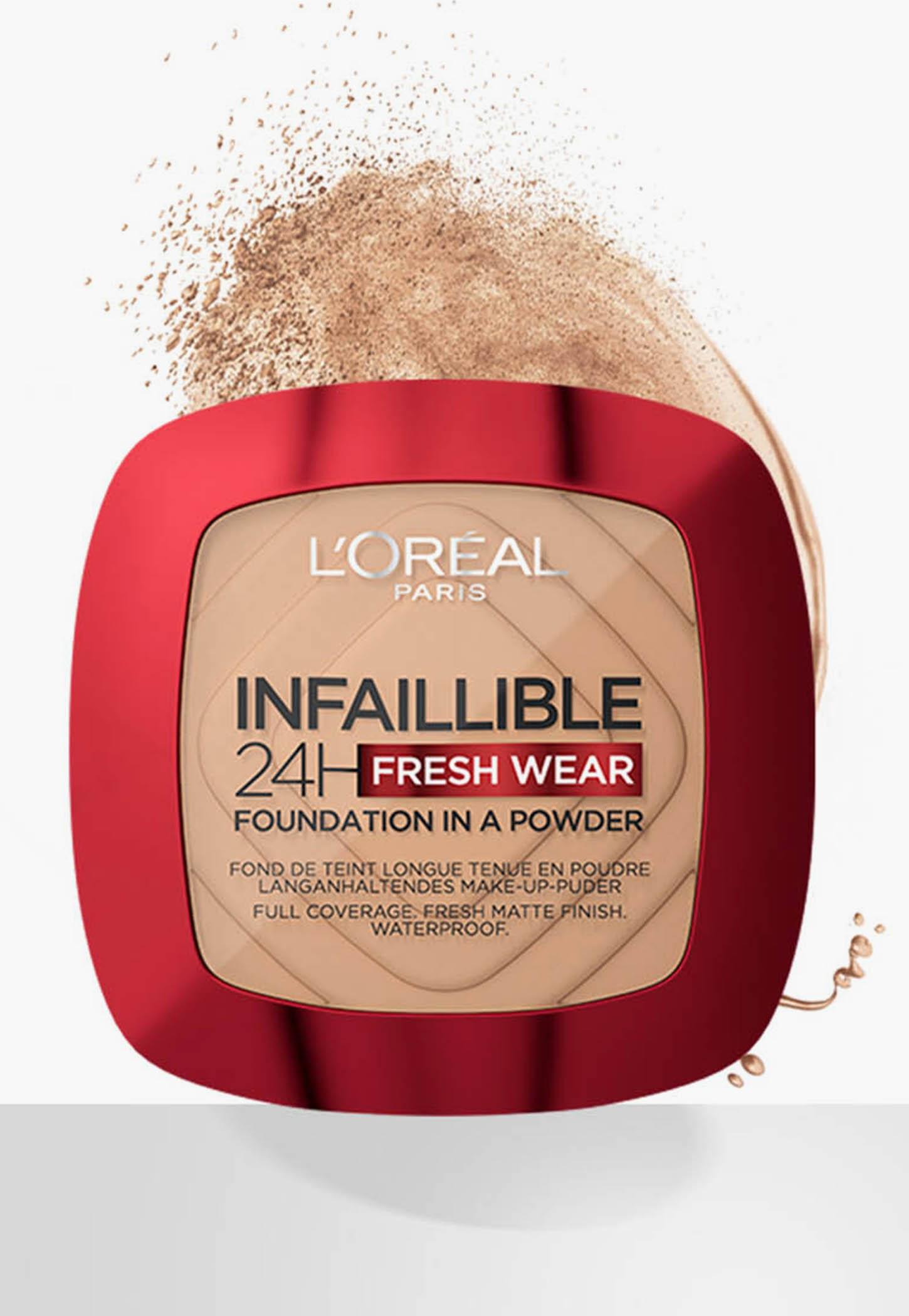L'OREAL PARIS Infallible 24H Fresh Wear Foundation in a Powder - - 300 - 9g-picture-19