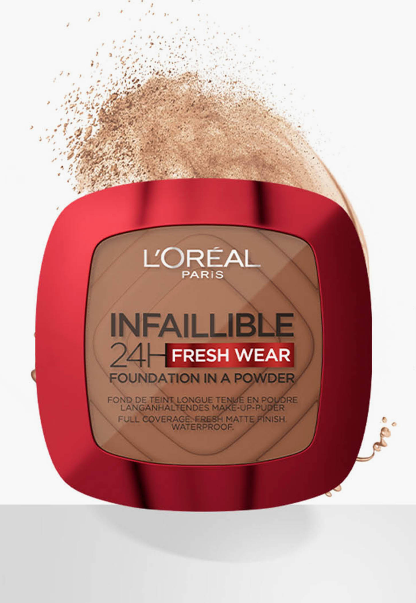 L'OREAL PARIS Infallible 24H Fresh Wear Foundation in a Powder - 355 - 9g-picture-35