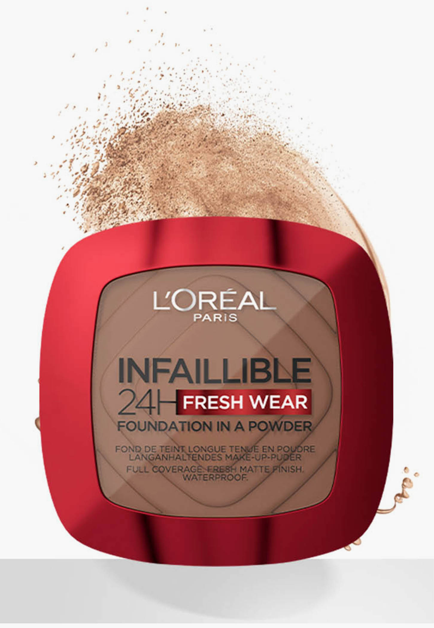 L'OREAL PARIS Infallible 24H Fresh Wear Foundation in a Powder - 375 - 9g-picture-42