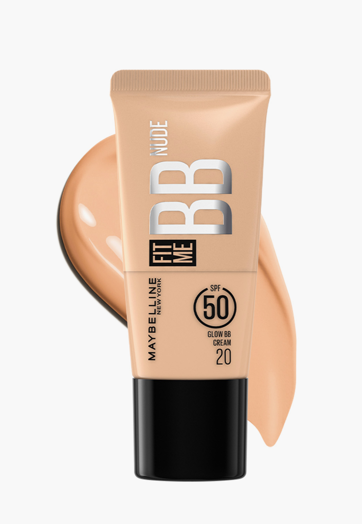 MAYBELLINE Fit Me Glow BB Cream - Nude - 25 ml-picture-49