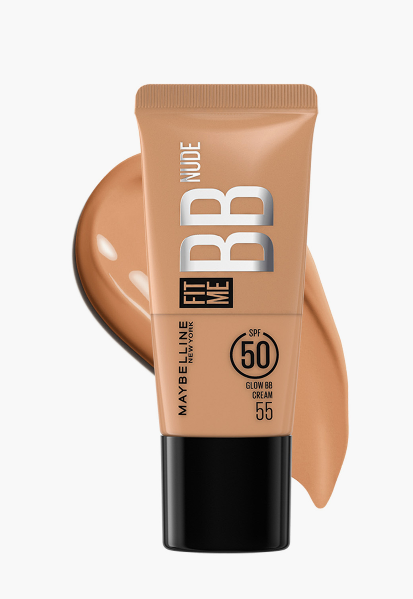MAYBELLINE Fit Me SPF 50 Glow BB Cream - 55 - 25ml-picture-41
