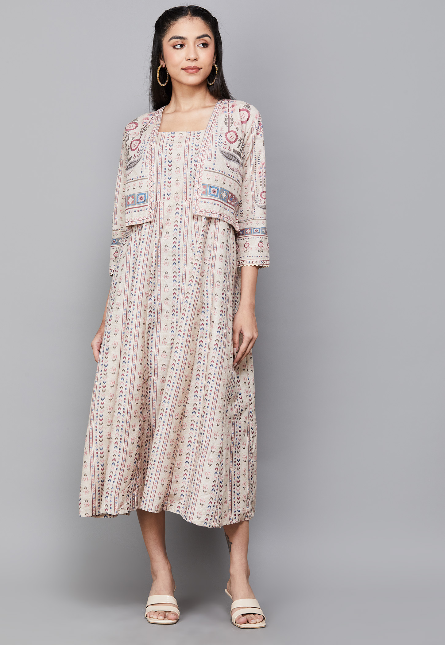 SPAN Ethnic Motif Kurta Set-picture-31