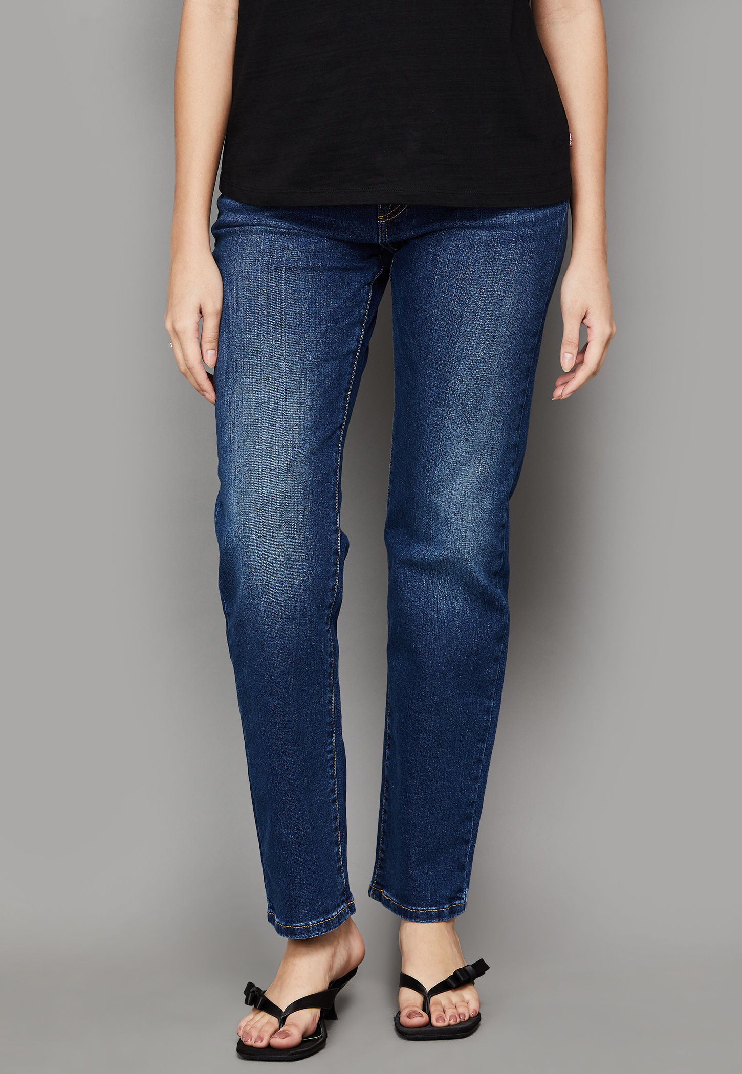 LEVI'S Washed Wedgie Jeans (Straight)-picture-43