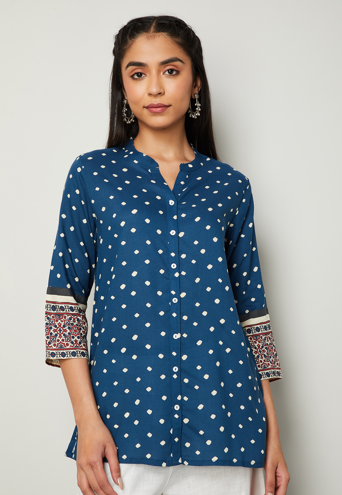 MELANGE Printed Straight Kurti-picture-41