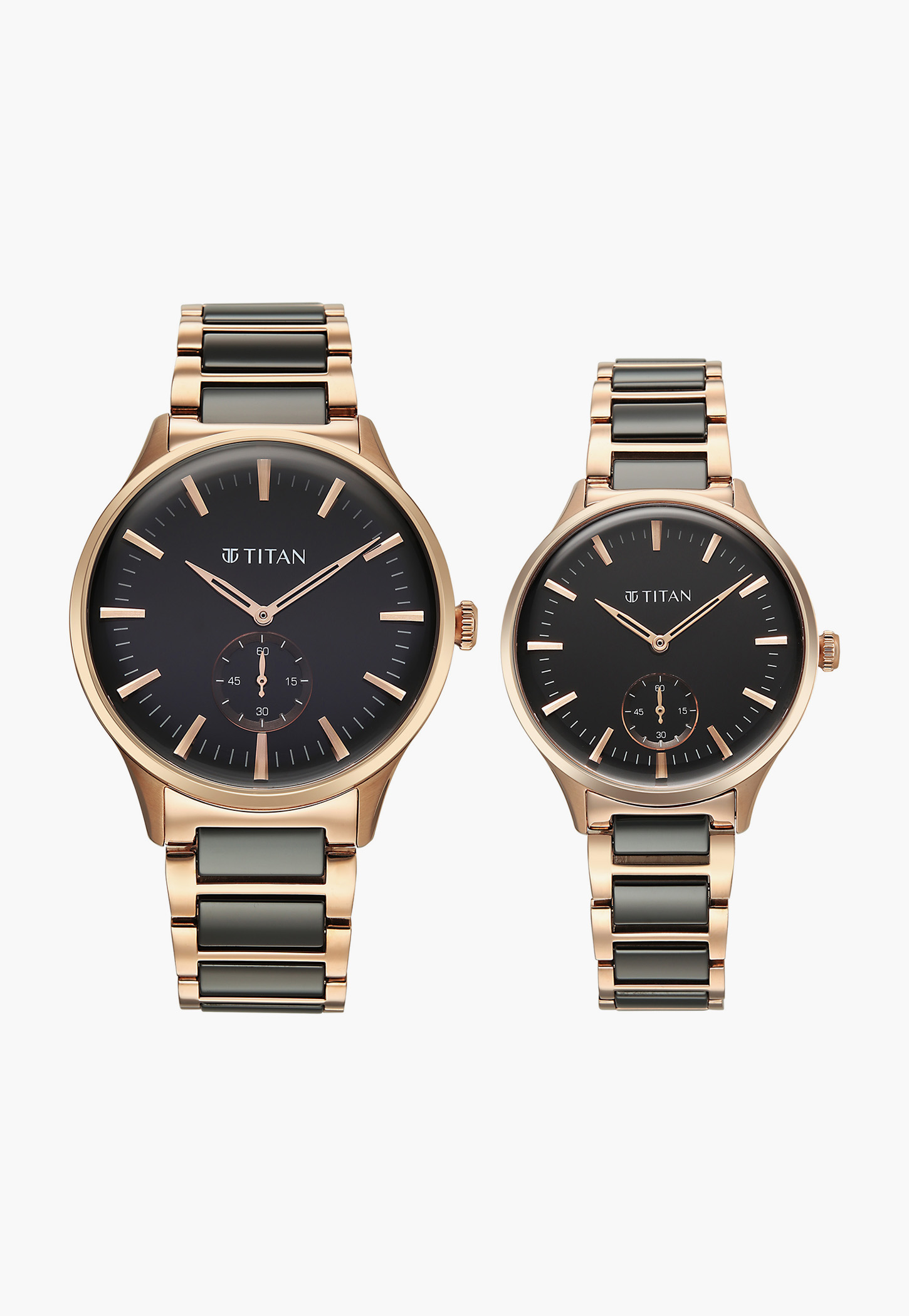 TITAN Modern Bandhan VIII Couple Analog Watch Set - 9401394213KD01-image-19