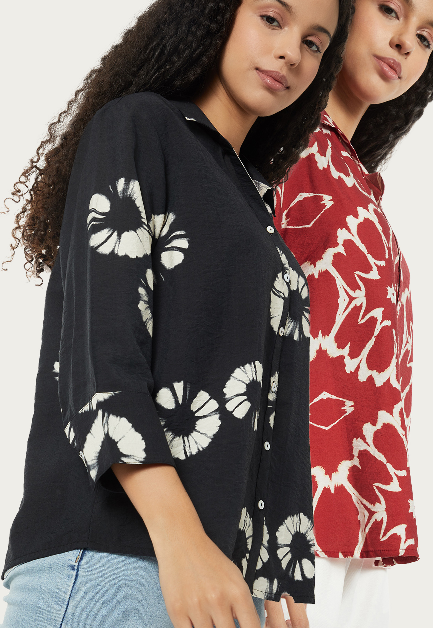 Women Printed Shirt - Pack of 2-image-28