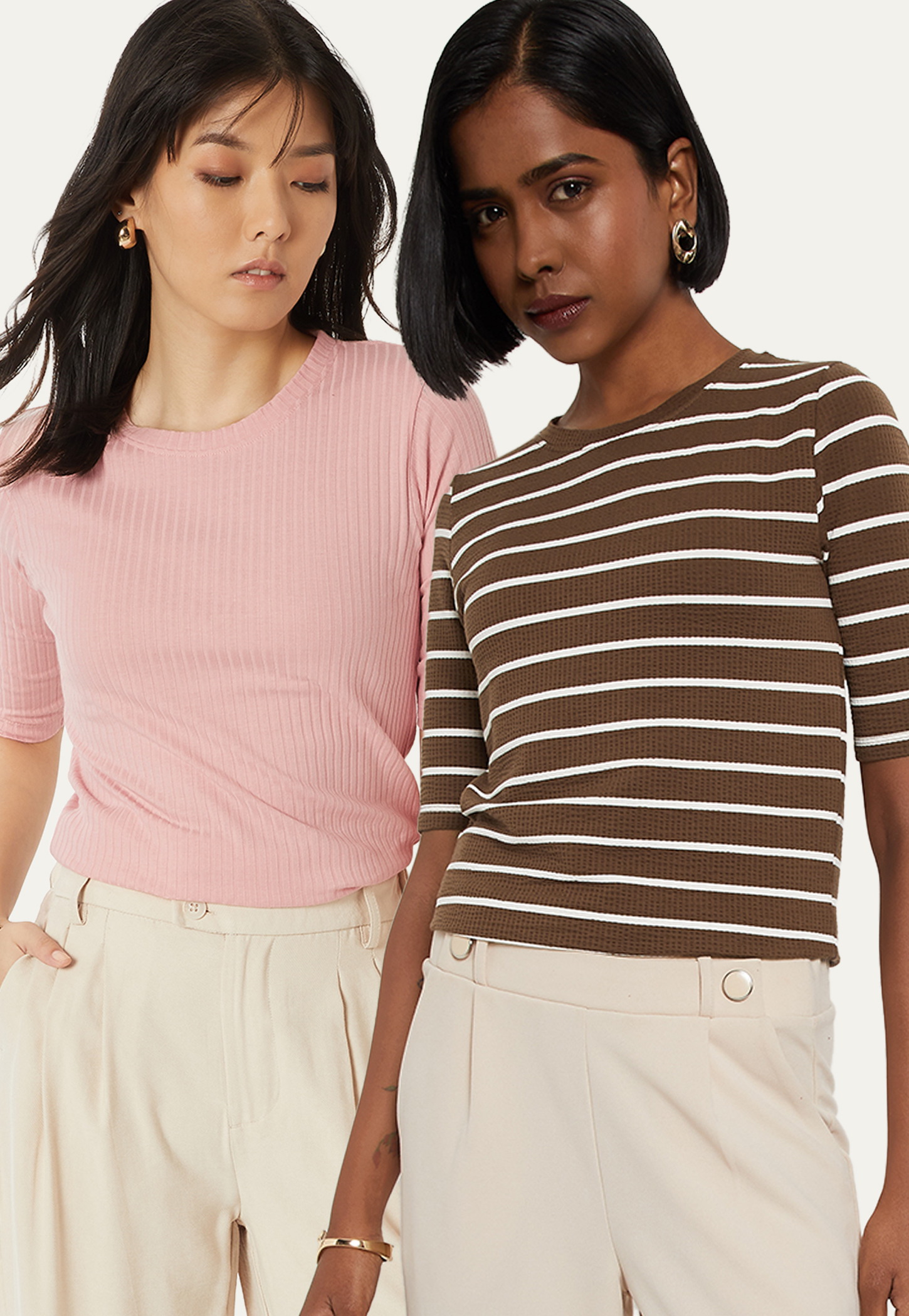 Women Assorted T-shirt - Pack of 2-picture-45