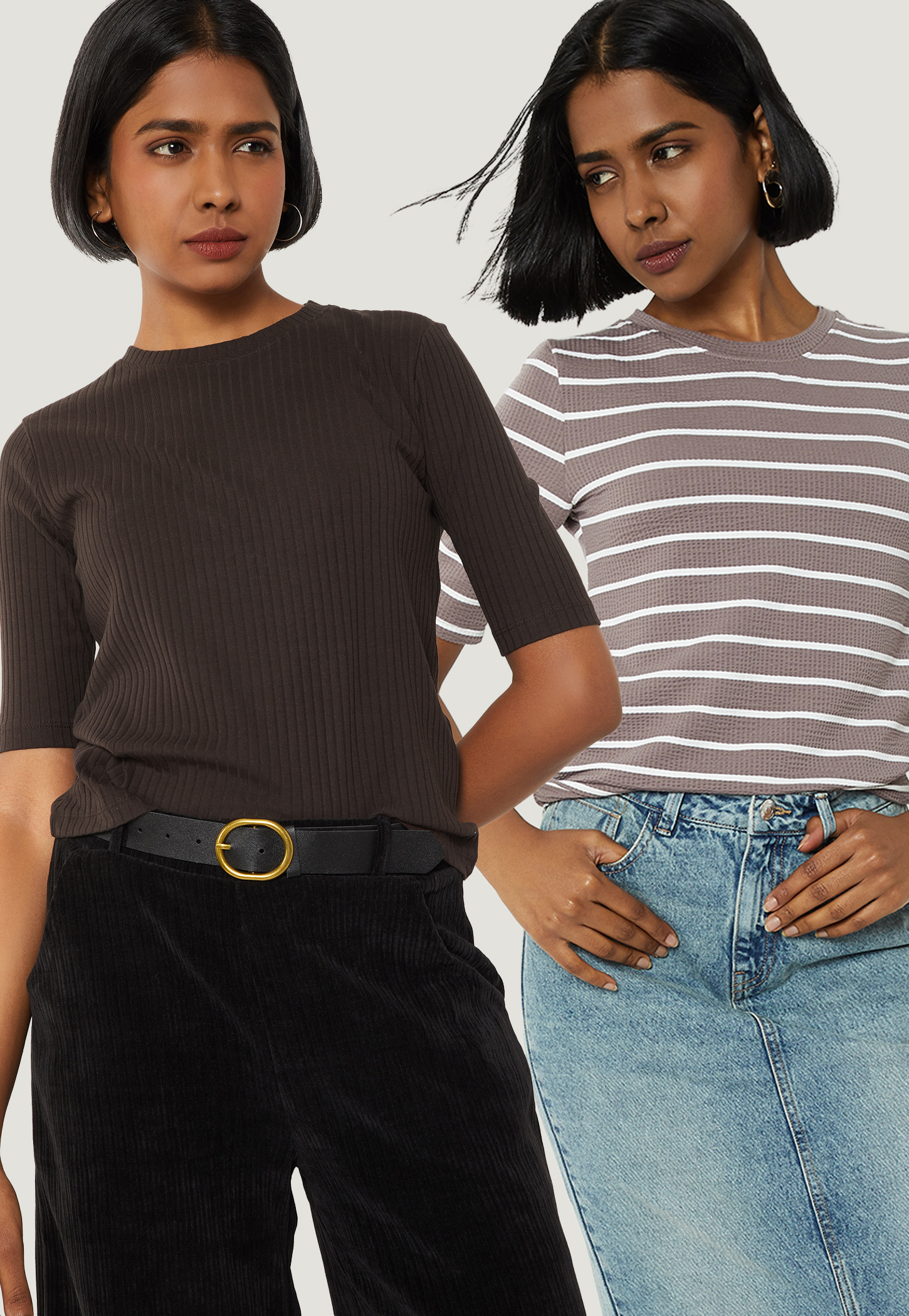 Women Assorted T-shirt - Pack of 2-picture-41