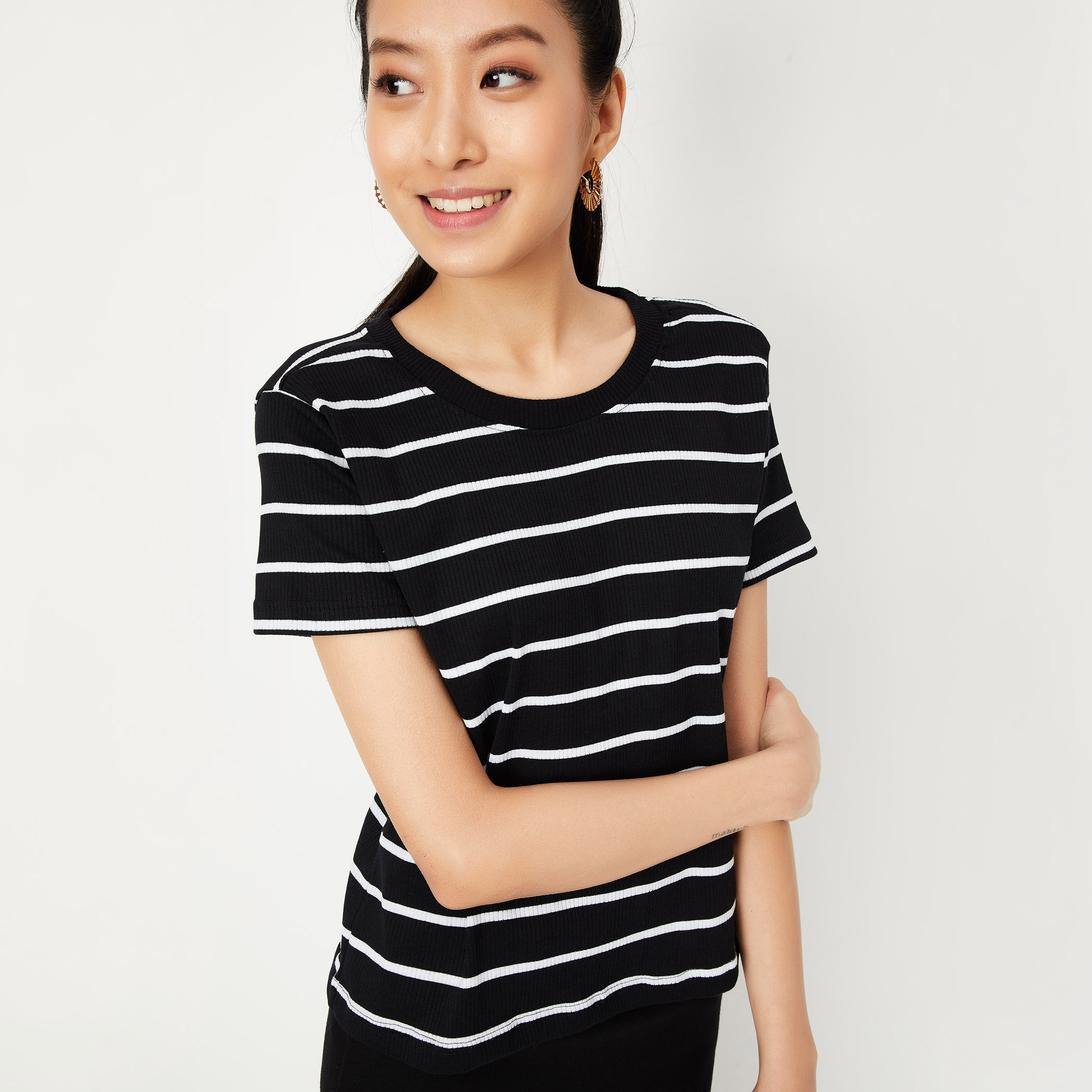 Women Striped T-shirt-picture-34