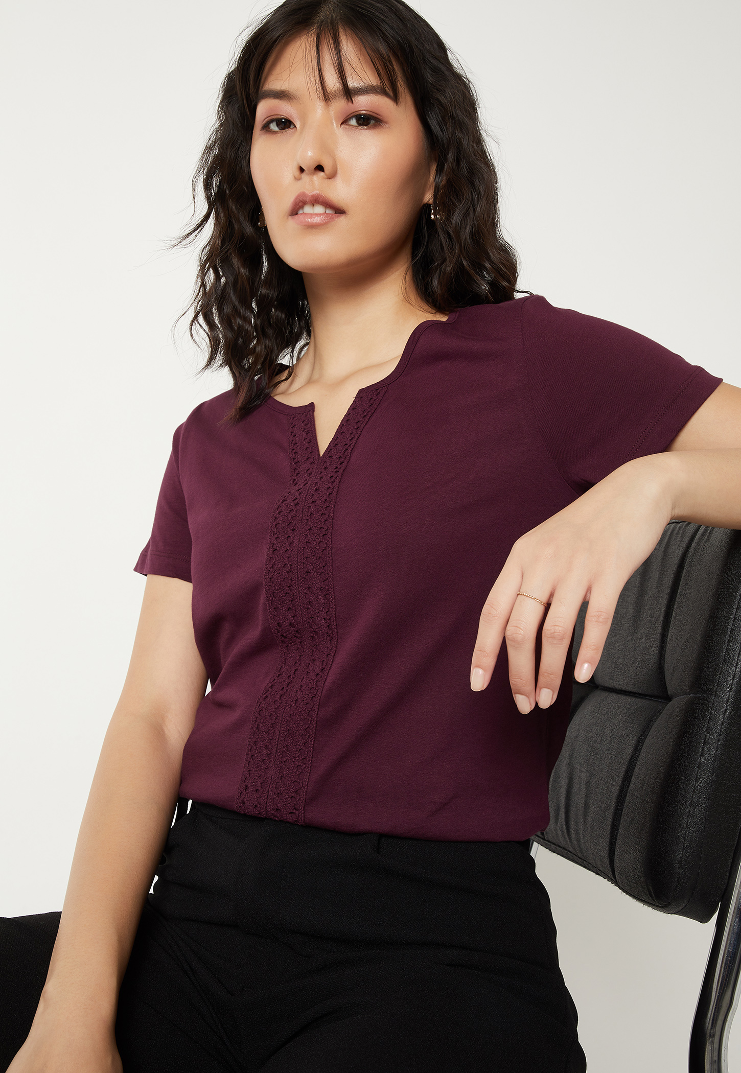 Women Crochet Panel Top-picture-26