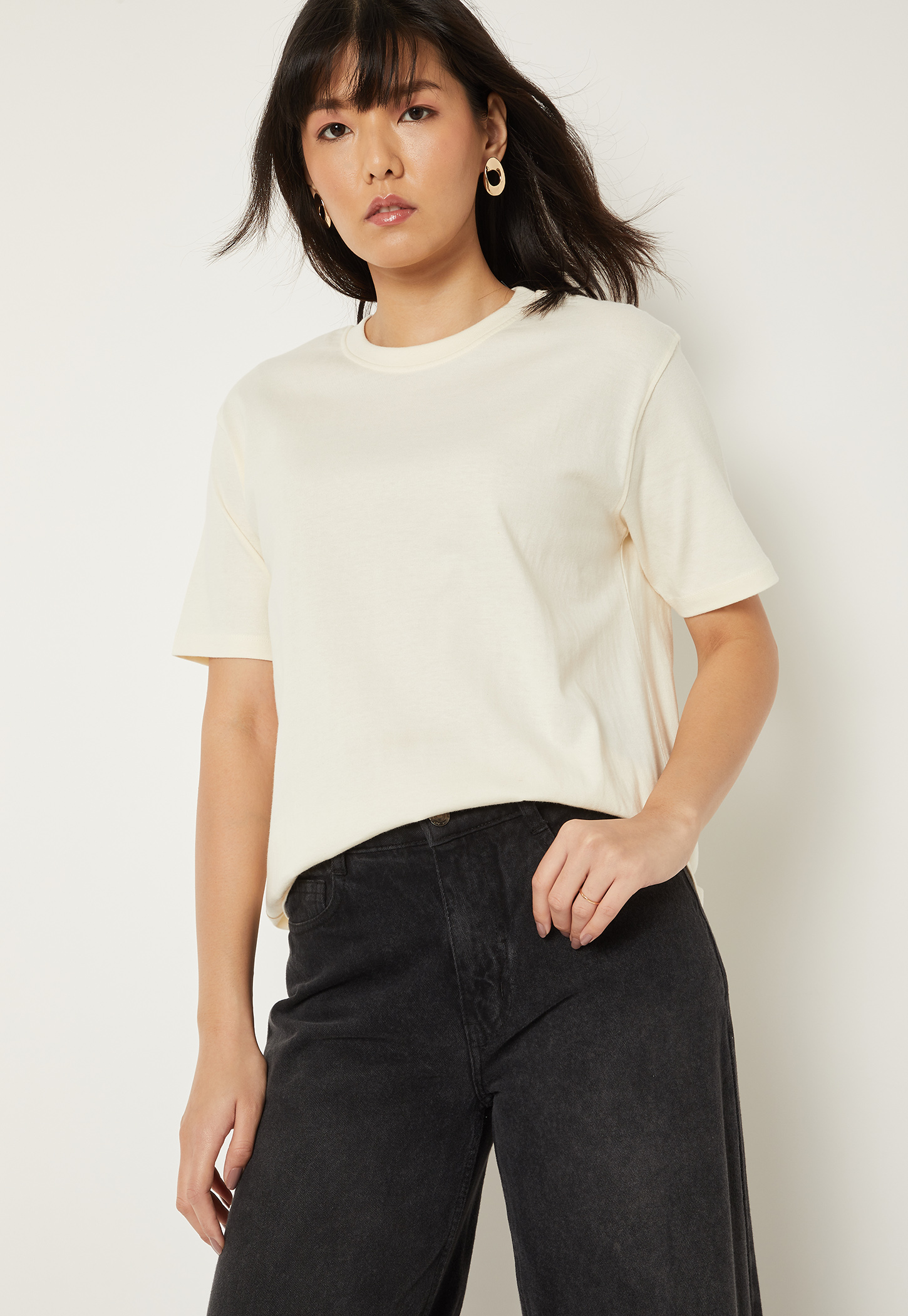 Women Solid T-shirt-picture-39