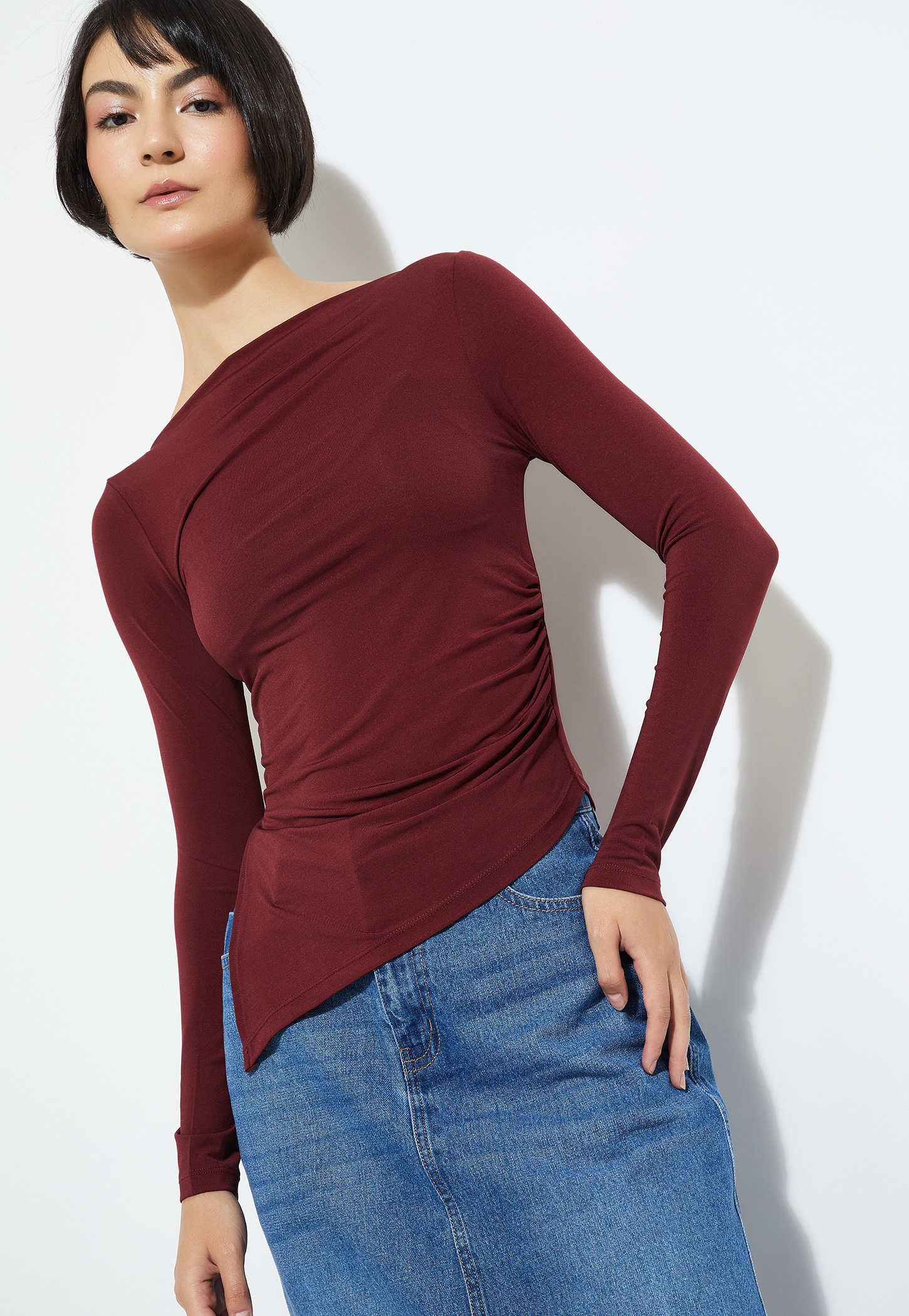 ALAYA F x URB N Women Solid Top-picture-18