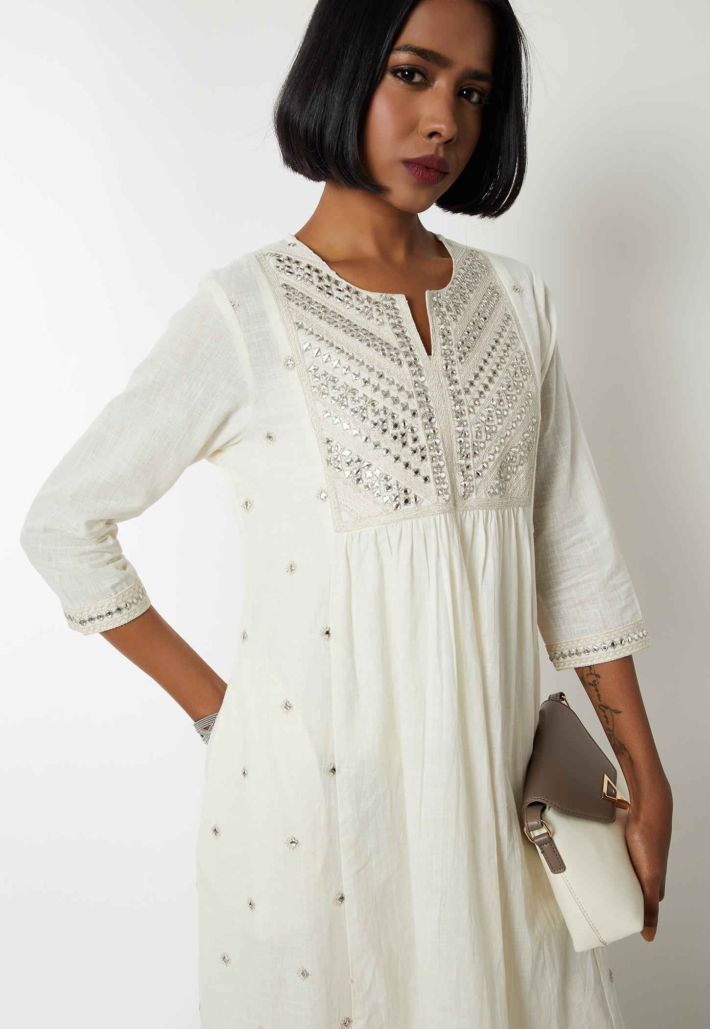 Women Embroidered A-line Kurta Set-picture-32